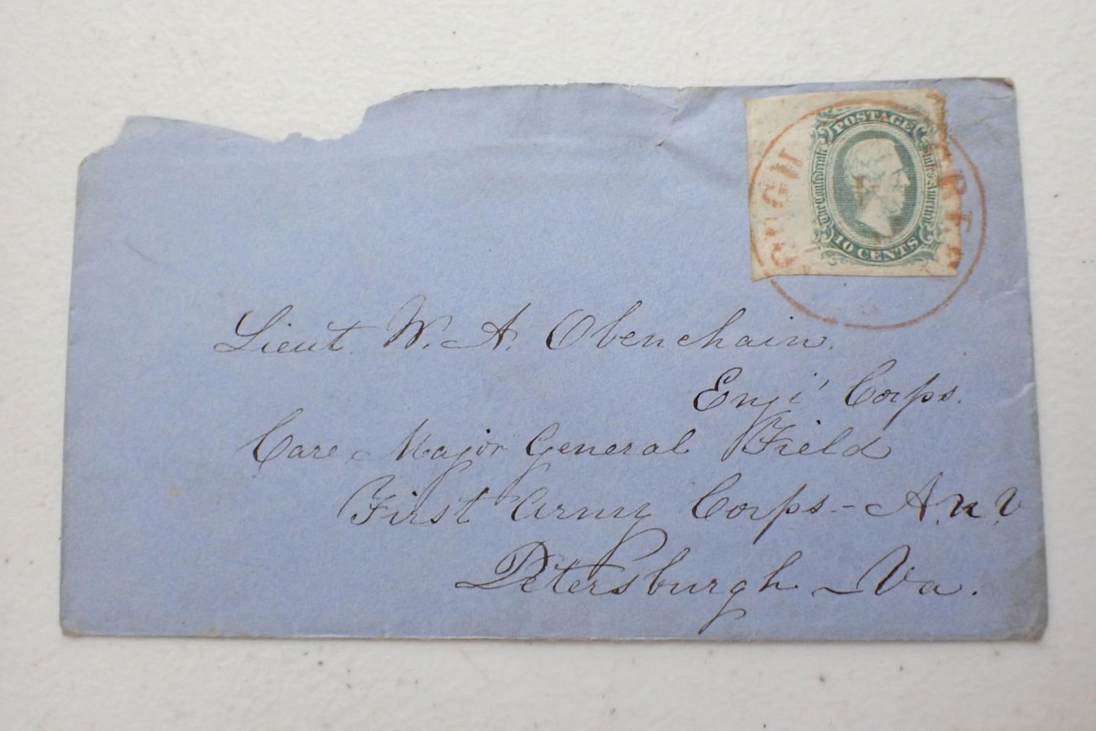 Confederate Postal Covers - Virginia - 2