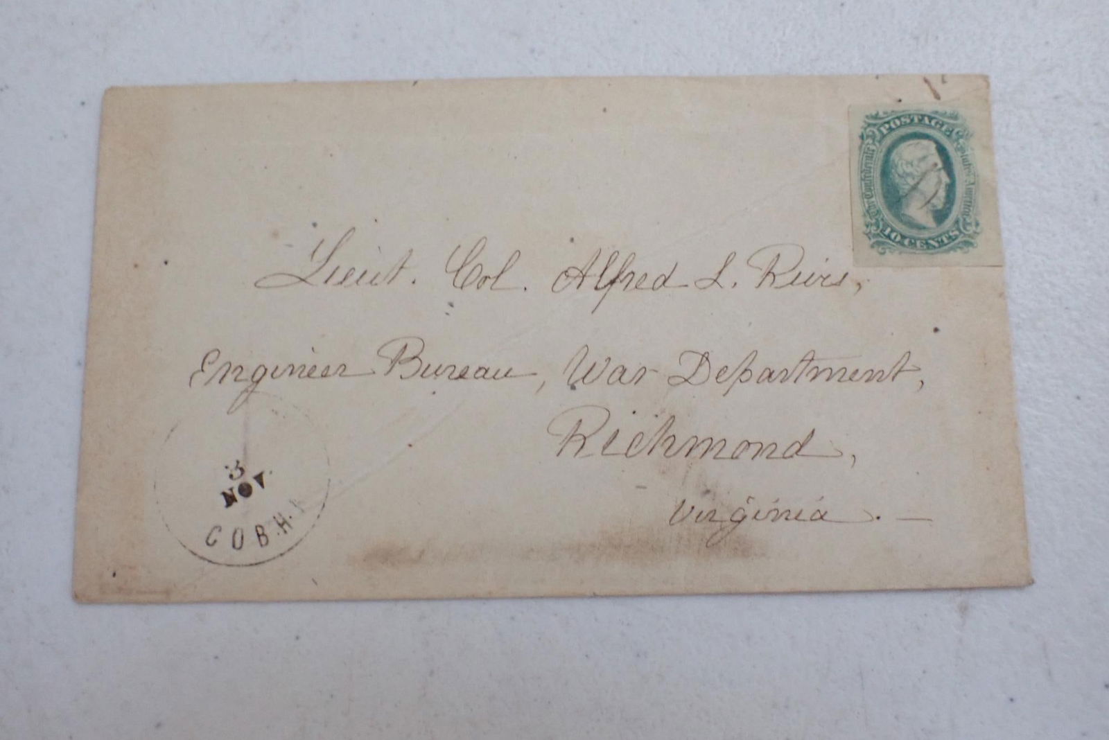 Confederate Postal Covers - Virginia - 3