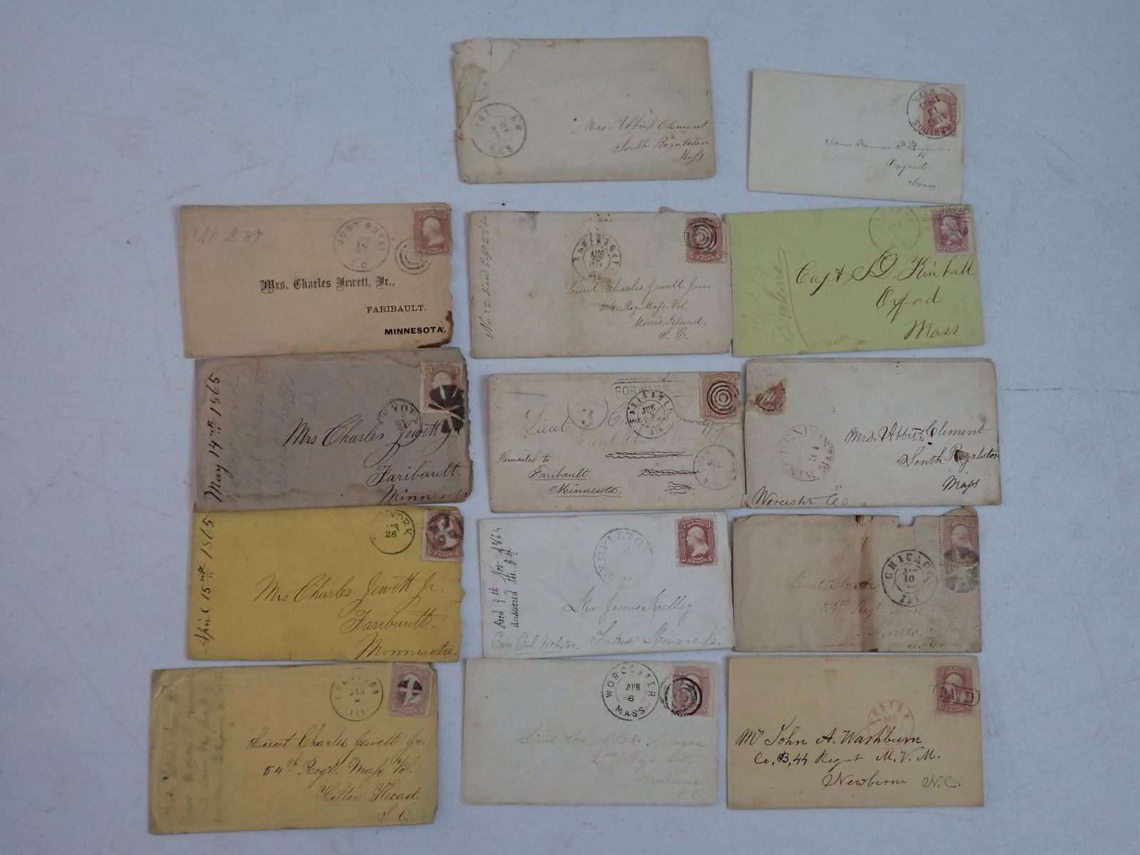 Mass Civil War: Baton Rouge Letter, & others (1 of 16)