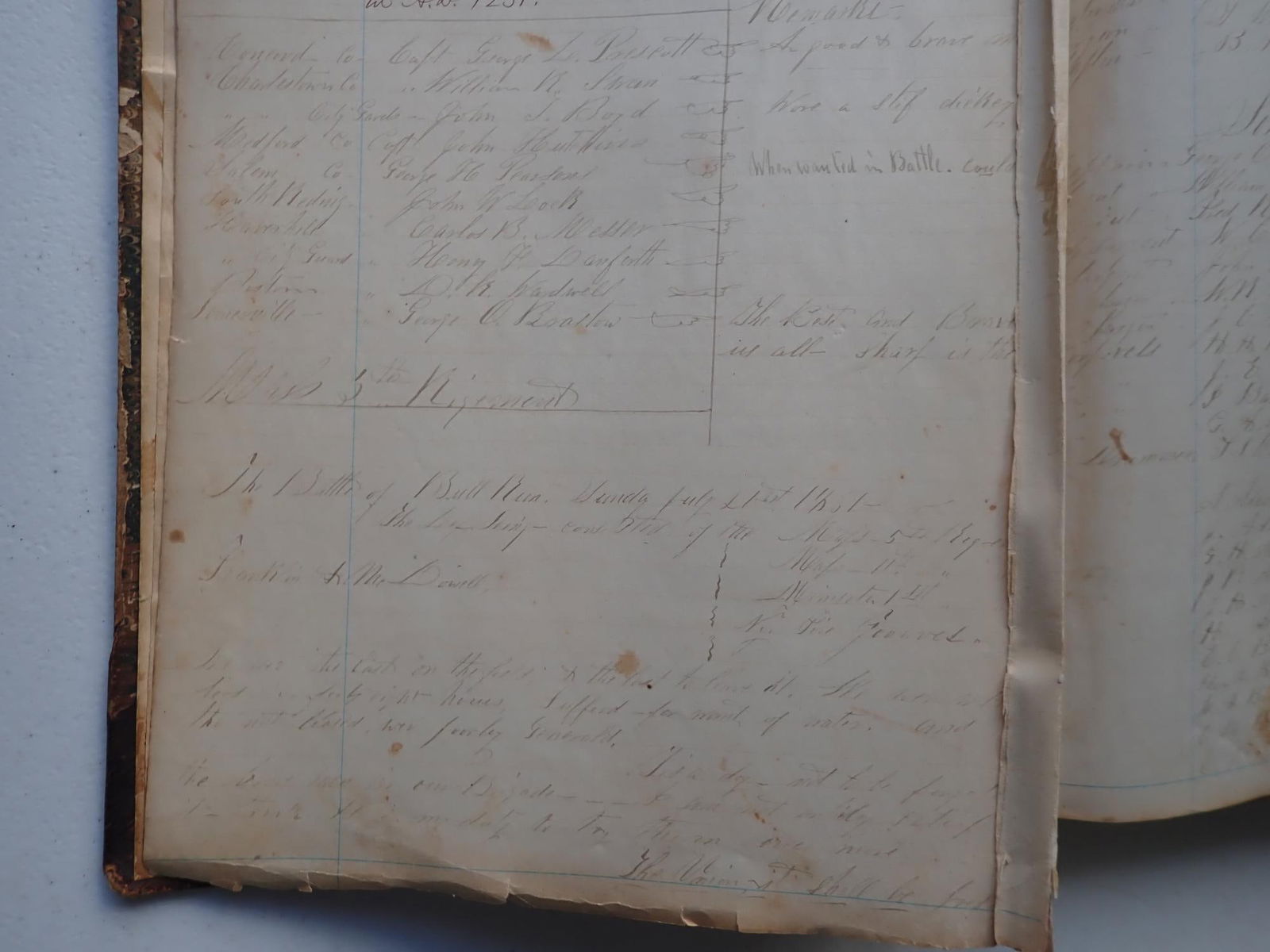 Cpl. Charles Quimby MA Infantry & 1st Cavalry Book (1 of 17)