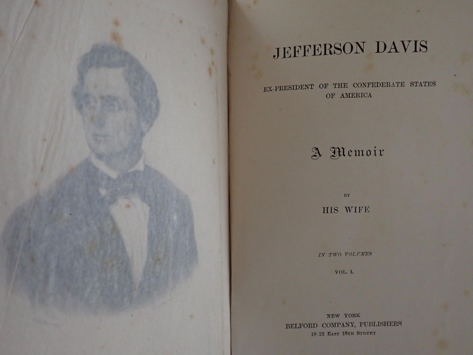 Jefferson Davis Books - 3