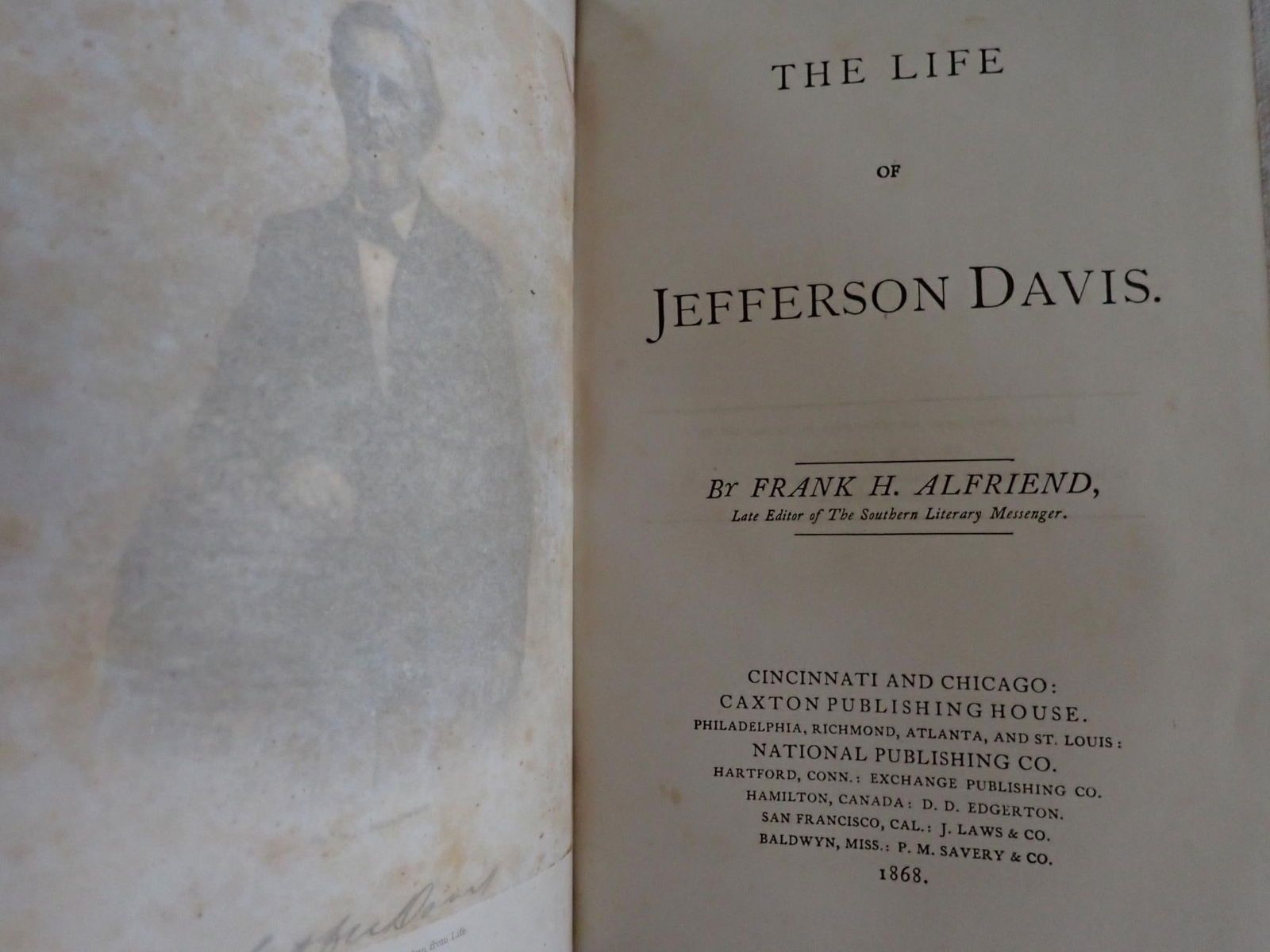 Jefferson Davis Books - 8