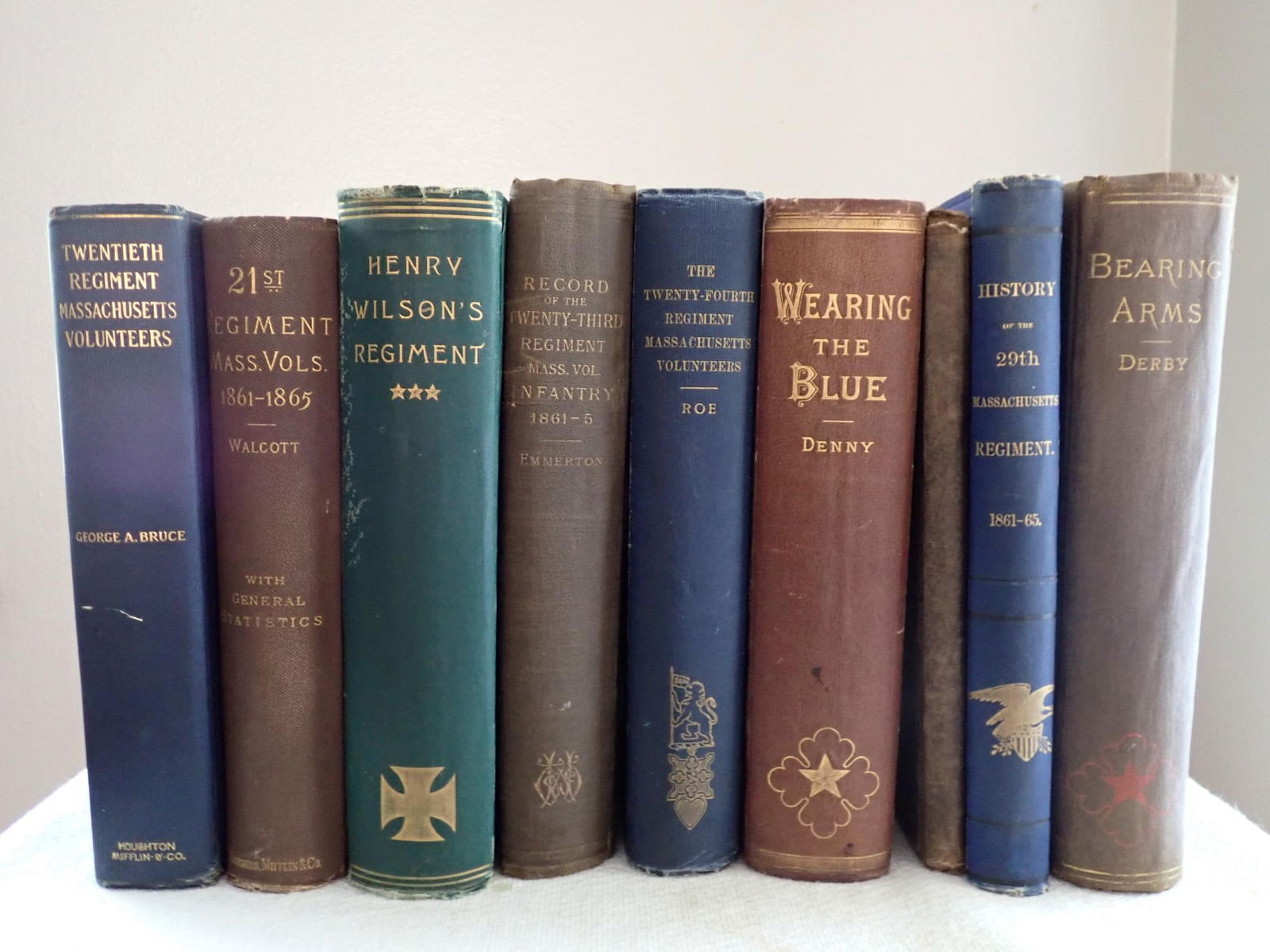 Massachusetts 20th Regiment & other books (1 of 20)