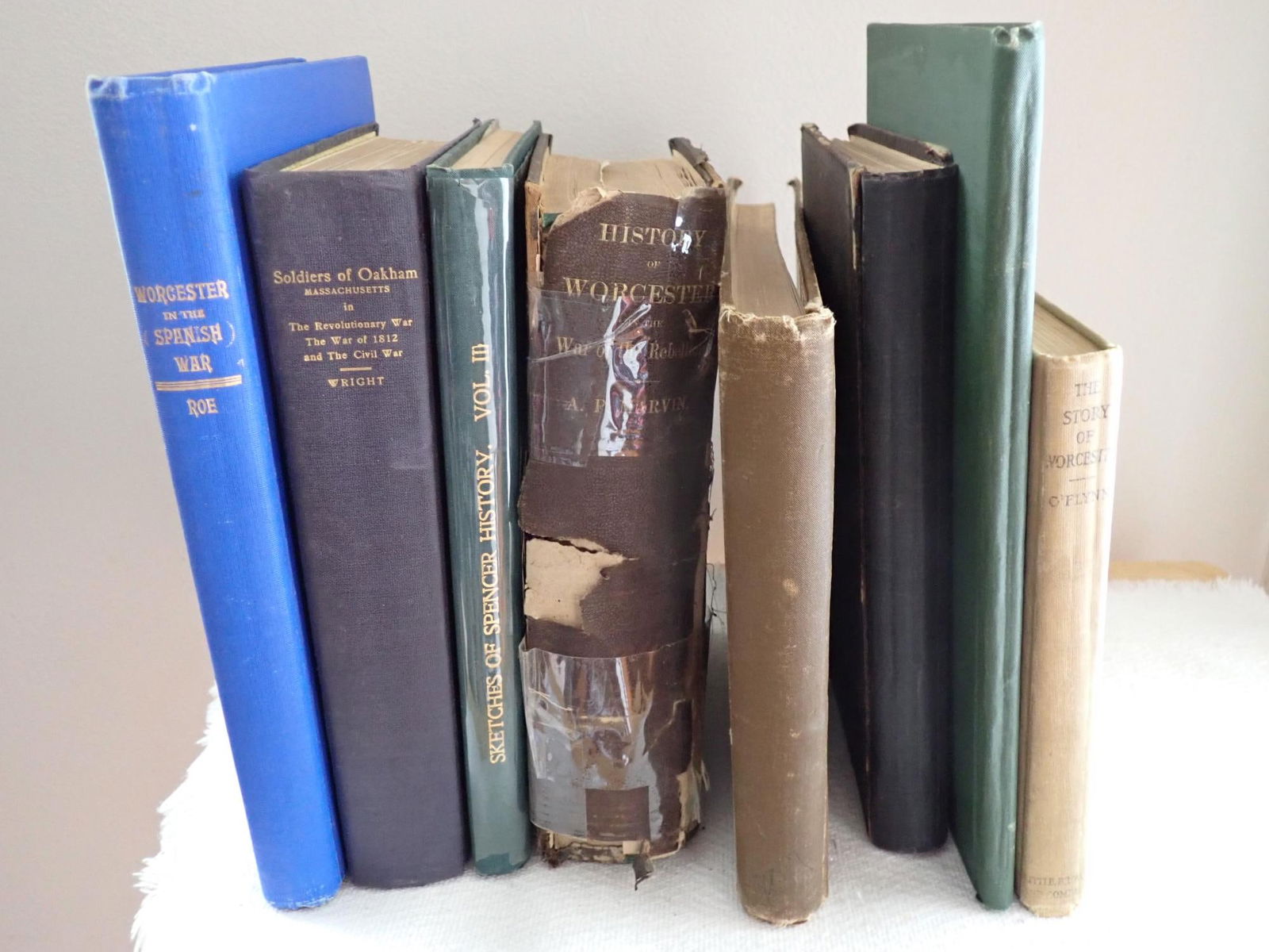 Brinley Hall Album & Worcester County War books (1 of 18)