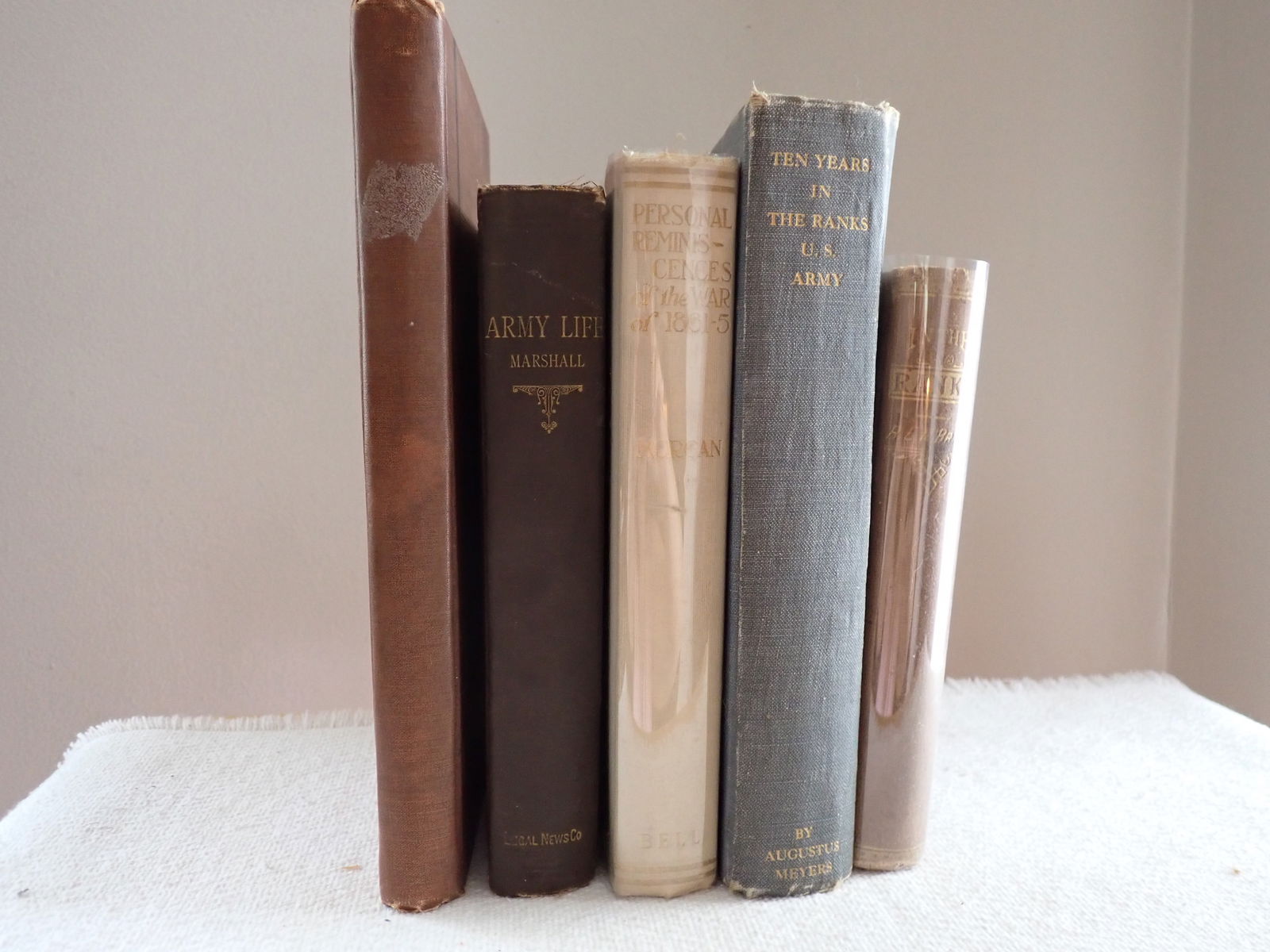 Signed Union Army Reminiscences & other books (1 of 20)