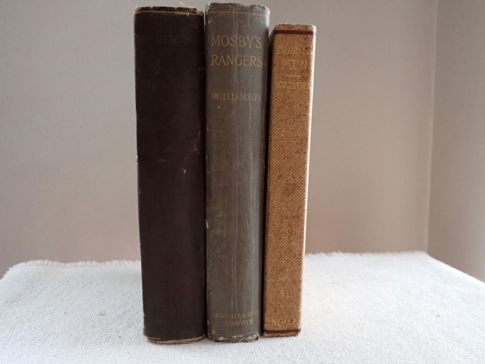 Memoirs of Colonel John S. Mosby & other book (1 of 20)