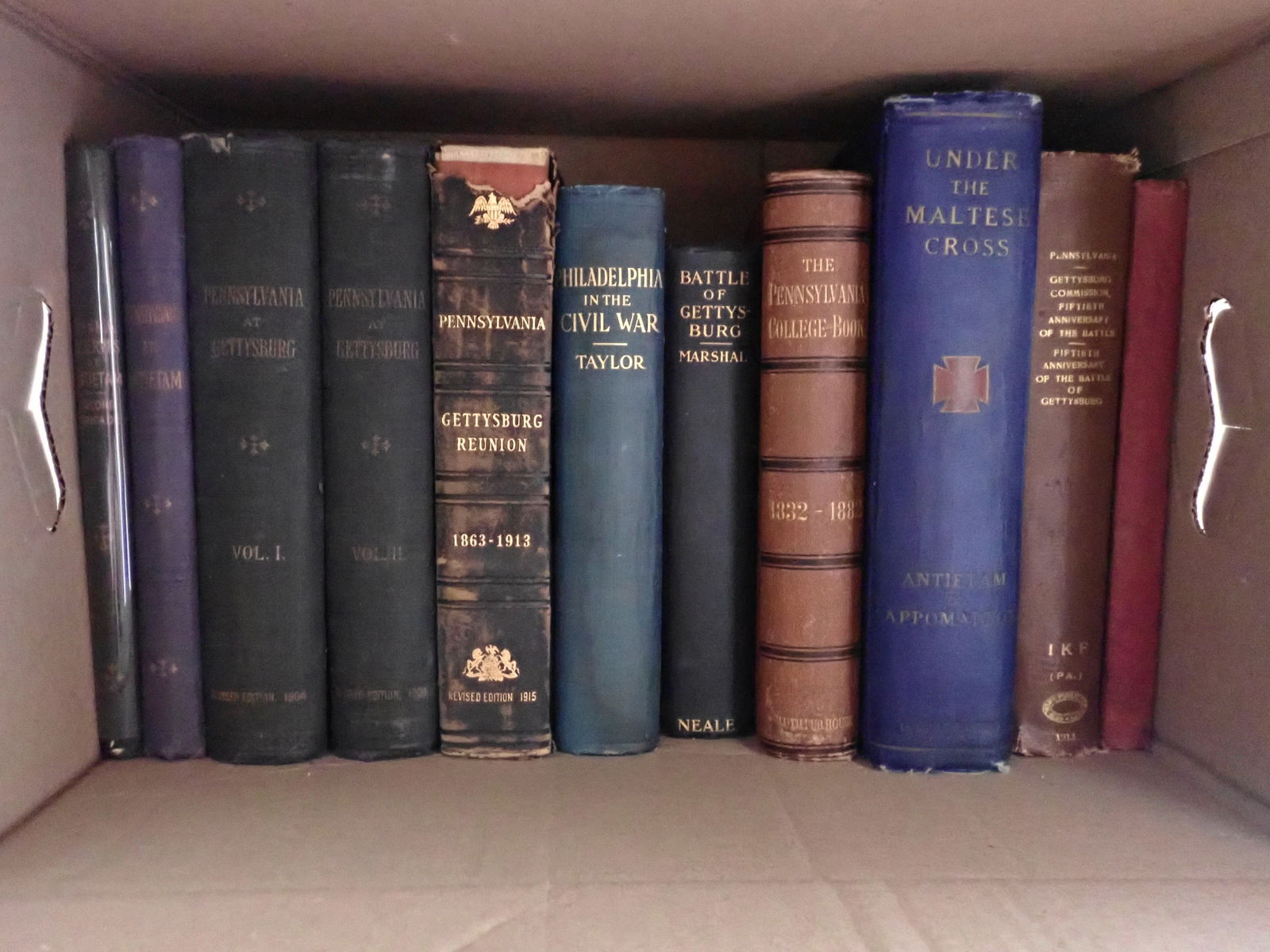 Pennsylvania related Civil War books (1 of 20)