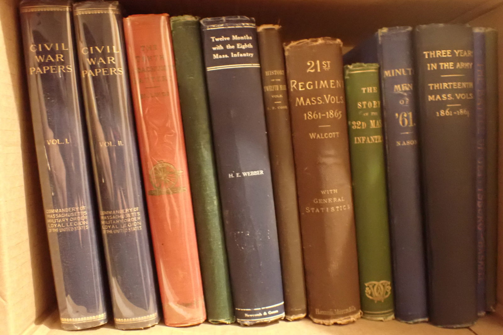 Massachusetts in the Civil War books (1 of 20)