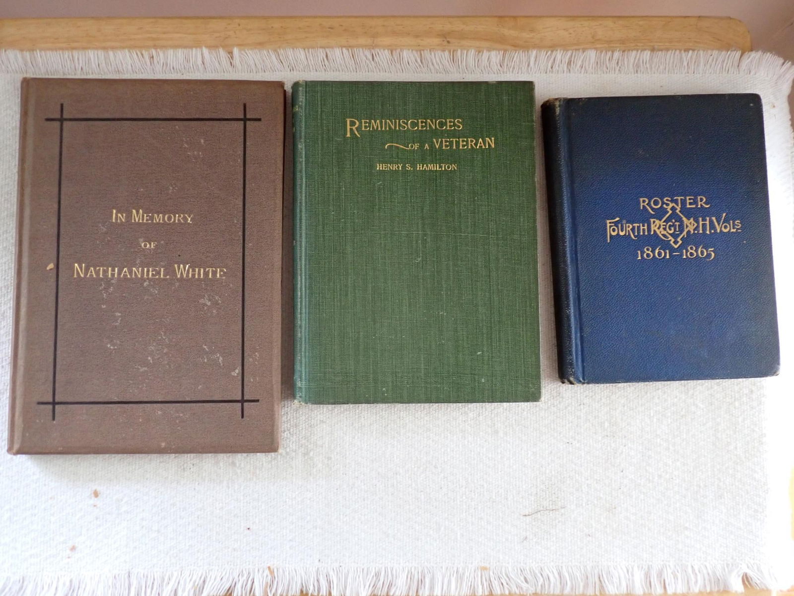 Abraham Lincoln Assassnation related books: The Assassination of Lincoln (T.M. Harris), David Miller Dewitte, Assassination of President Lincoln and Trial of the Conspirators, John Wilkes Booth (Francis Wilson), The Escape and Suicide of John W