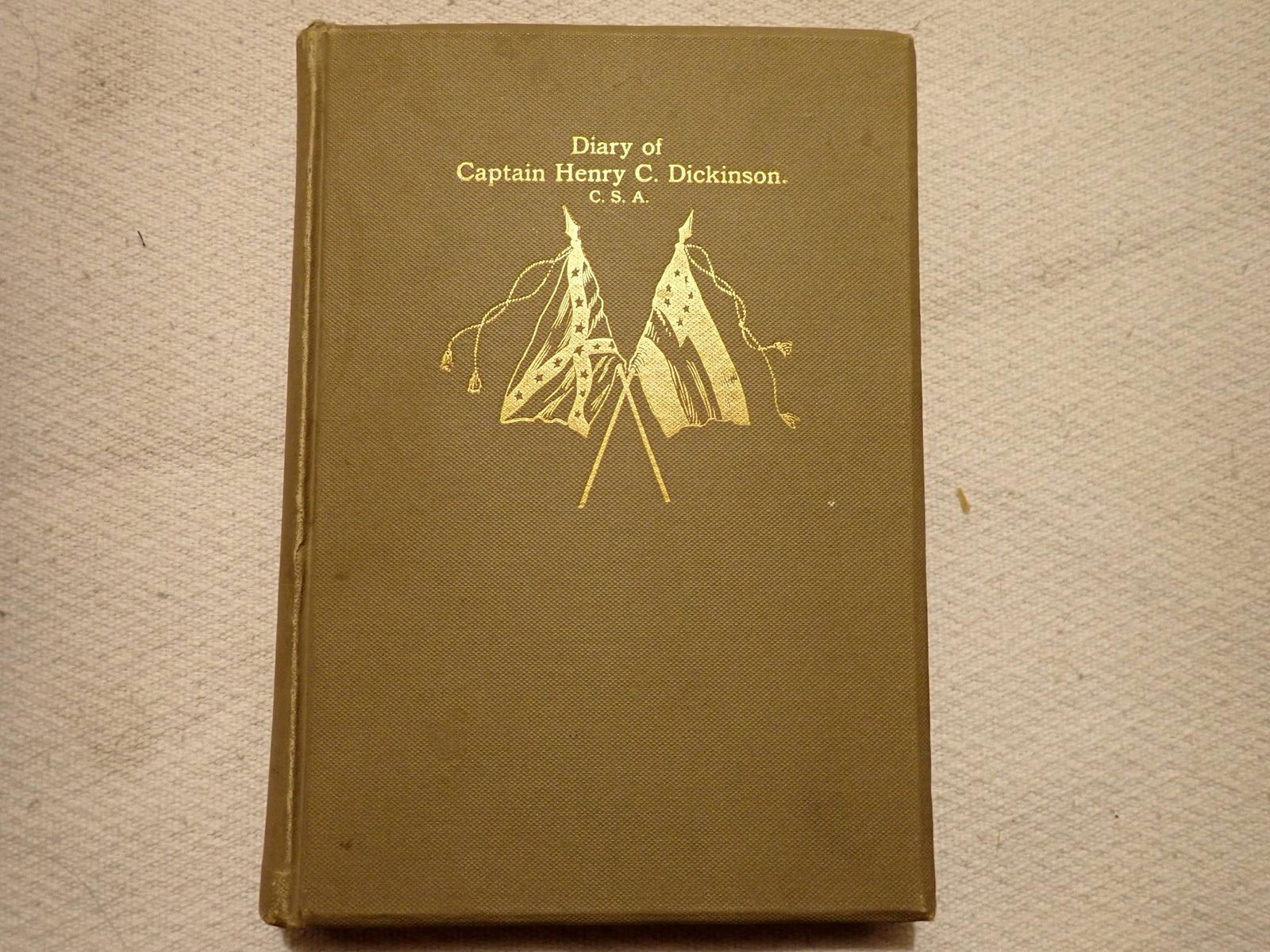 Diary of Captain Henry C. Dickinson C.S.A. (1 of 9)