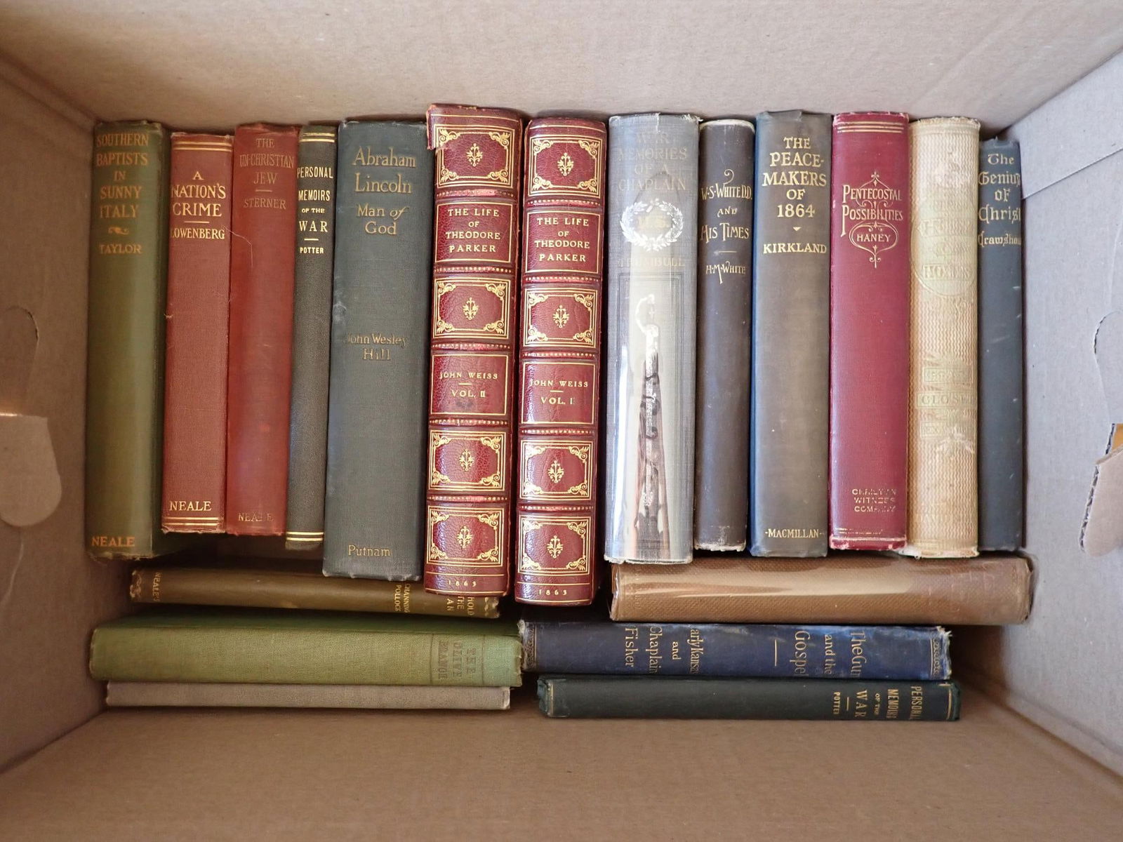 Signed Speeches of Gerrit Smith & other books (1 of 20)