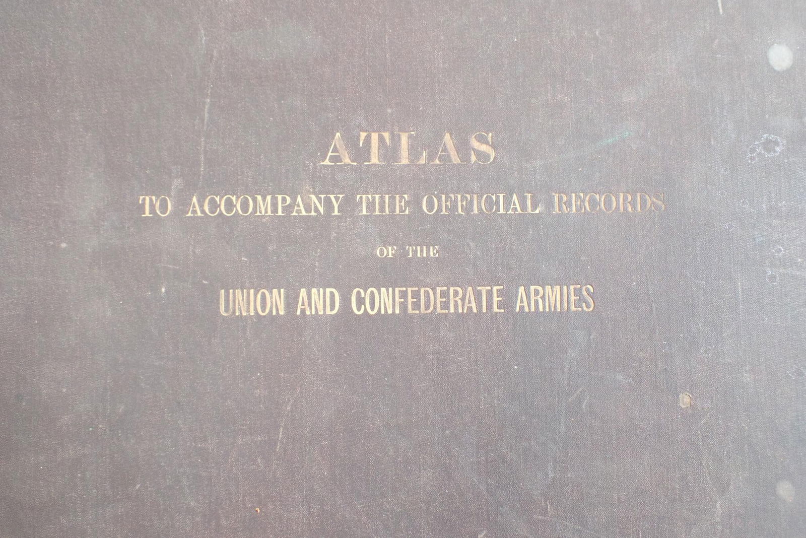 Atlas to Accompany Union and Confederate Armies (1 of 10)