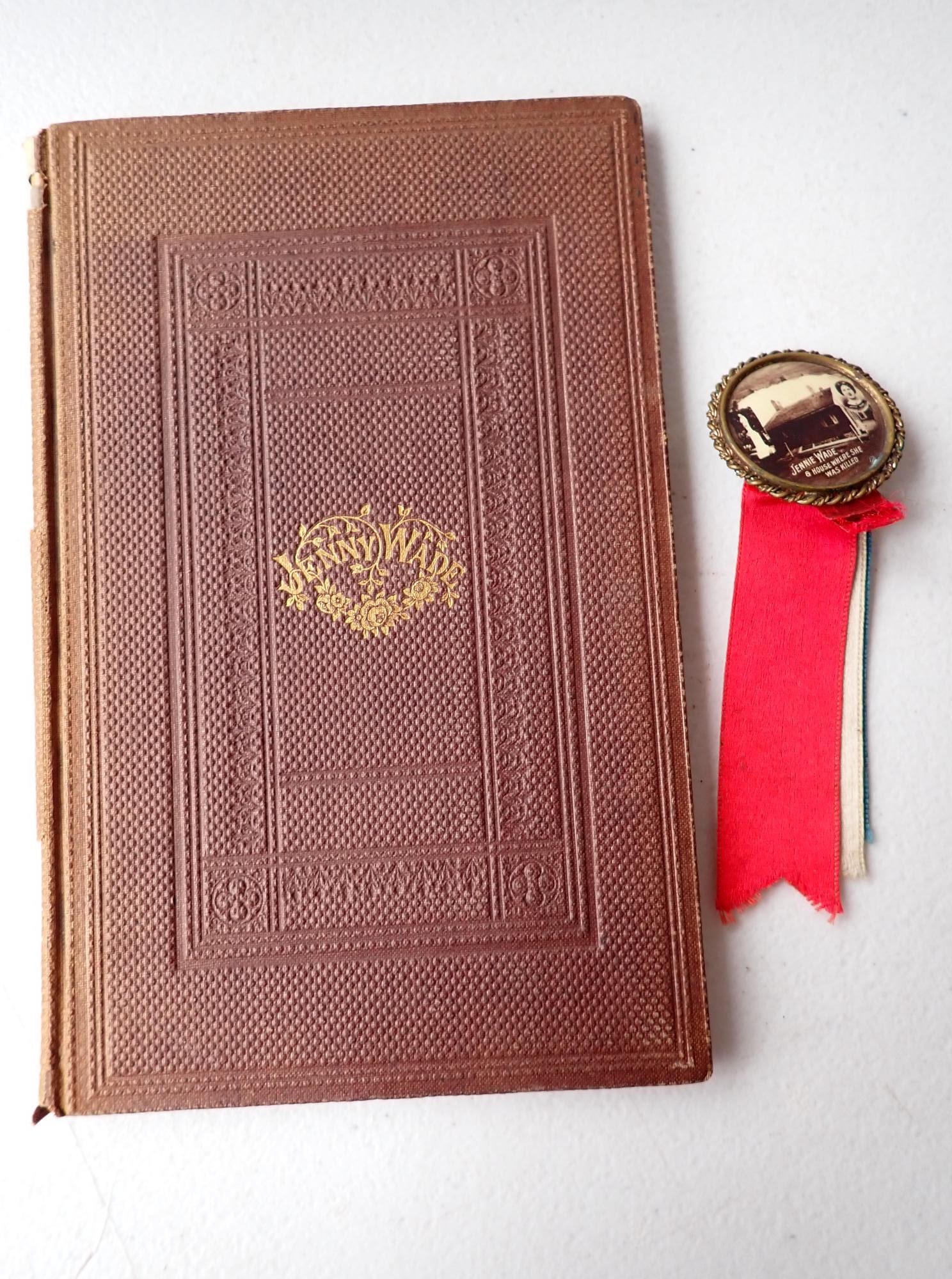 Jennie Wade Civilian killed Gettysburg book/ribbon (1 of 9)