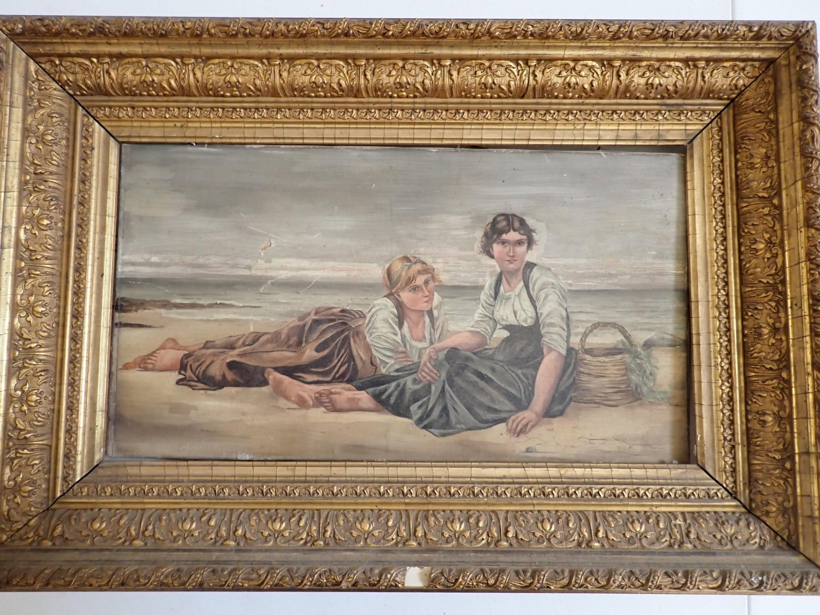 Victorian Era O/C of Women on Beach (1 of 11)