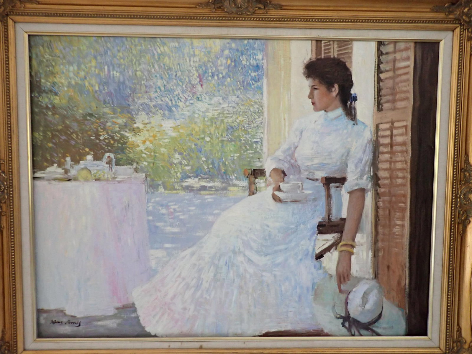 Hans Amis Woman taking tea (1 of 10)