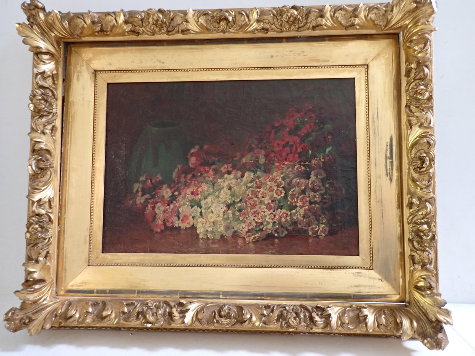 Jonas LaValley Floral Still Life Oil on Canvas (1 of 11)