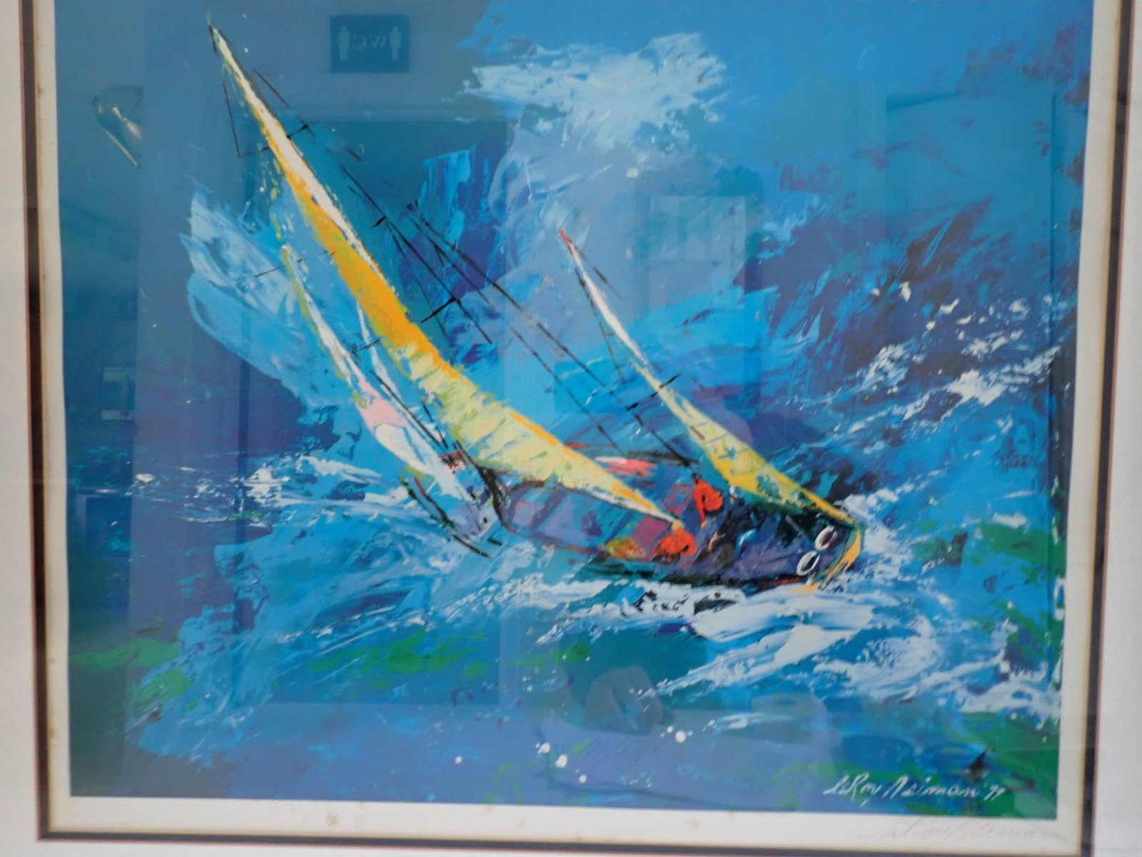 Leroy Neiman "Sailing" signed lithograph - 2