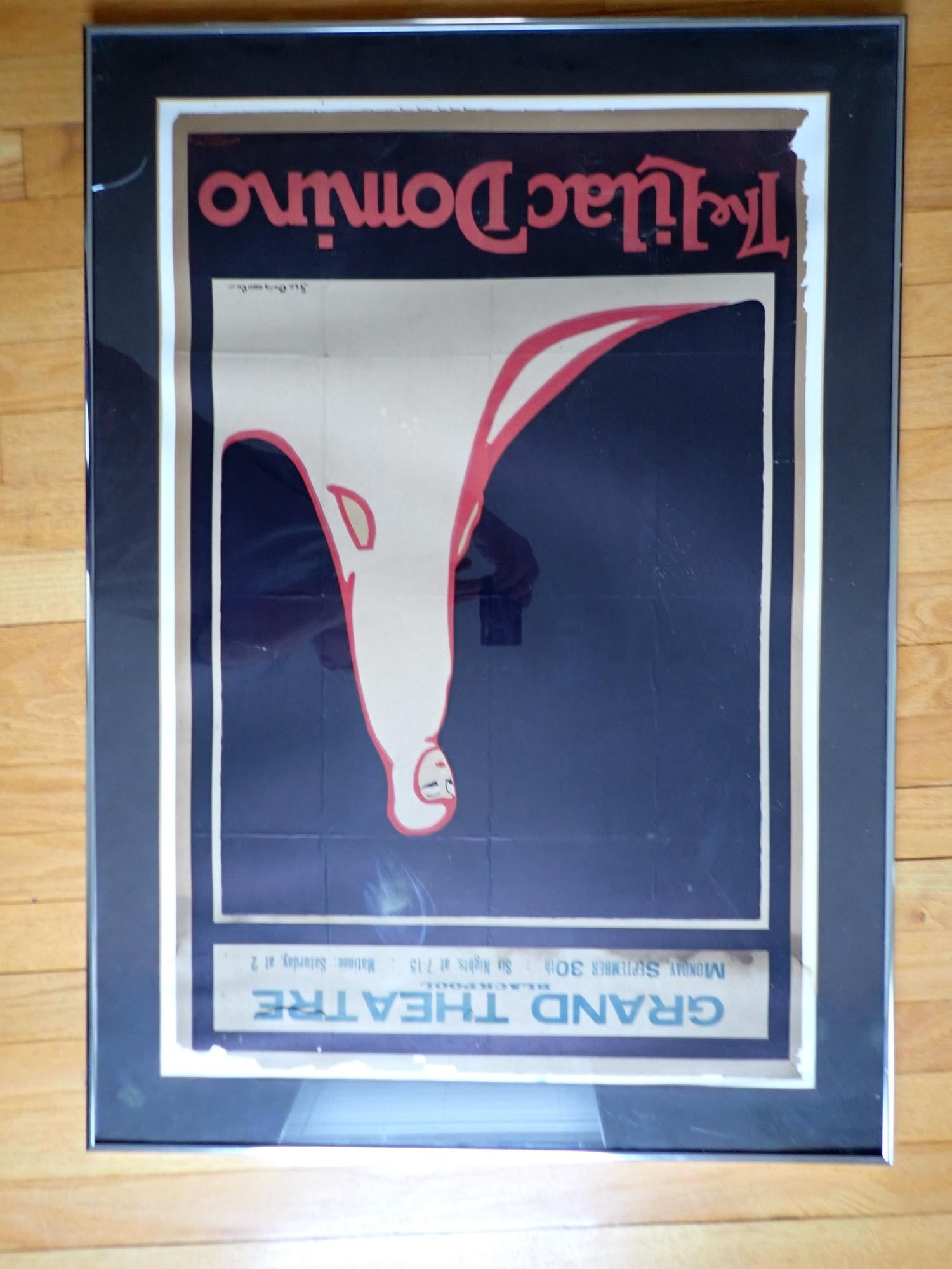 1920s "The Lilac Domino" Blackpool Theatre Poster (1 of 11)