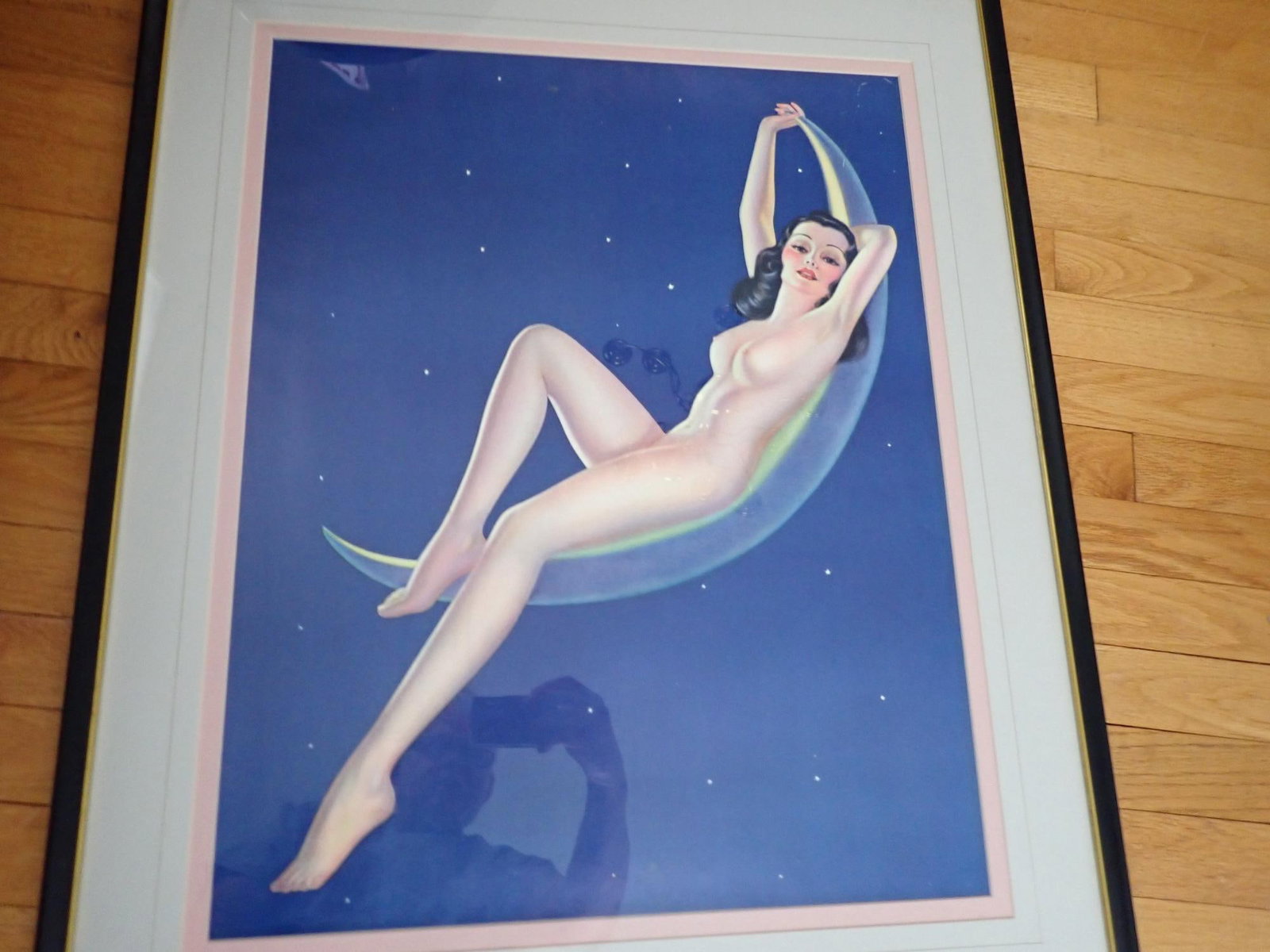 Billy DeVorss Nude on Moon Pinup - 3