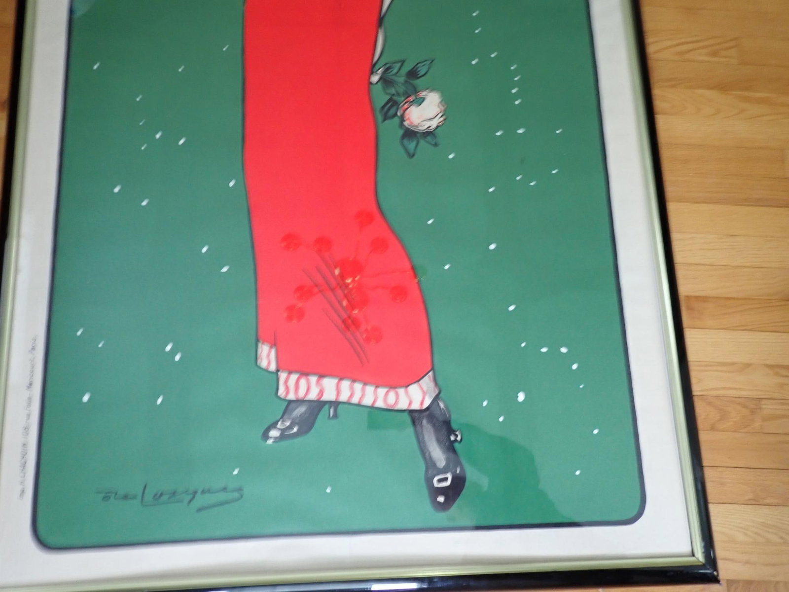 Mistinguette Large Colored Lithograph Poster - 4