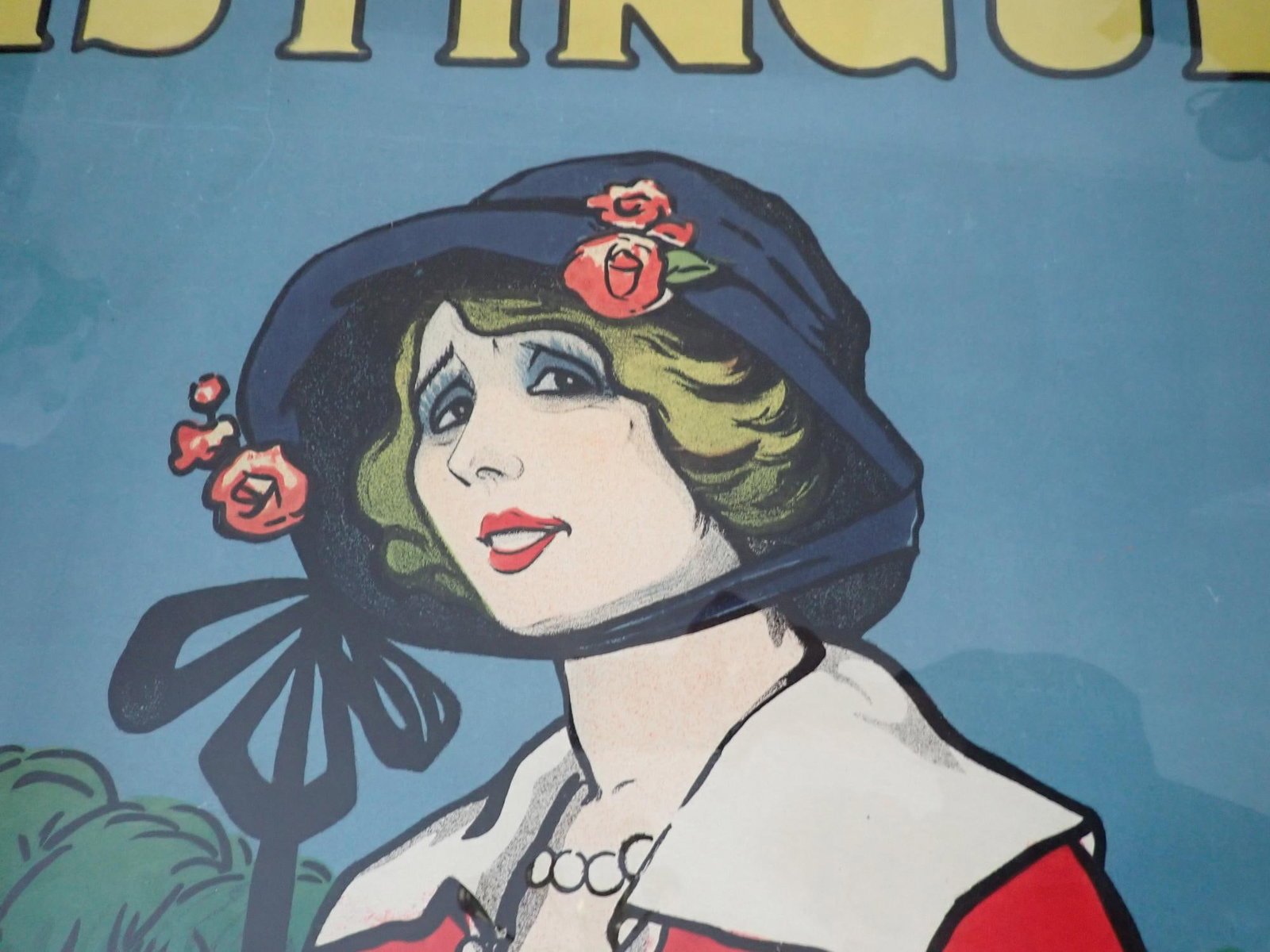 Mistinguette Large Colored Lithograph Poster - 7