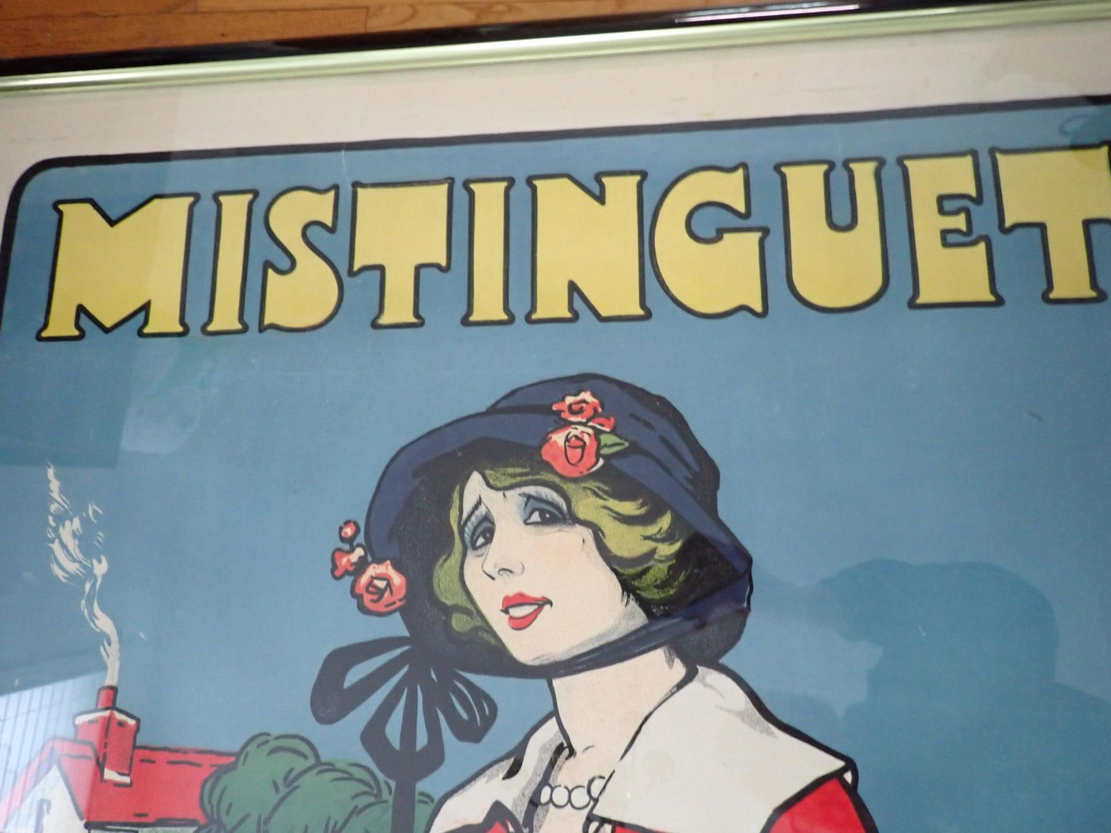 Mistinguette Large Colored Lithograph Poster - 8