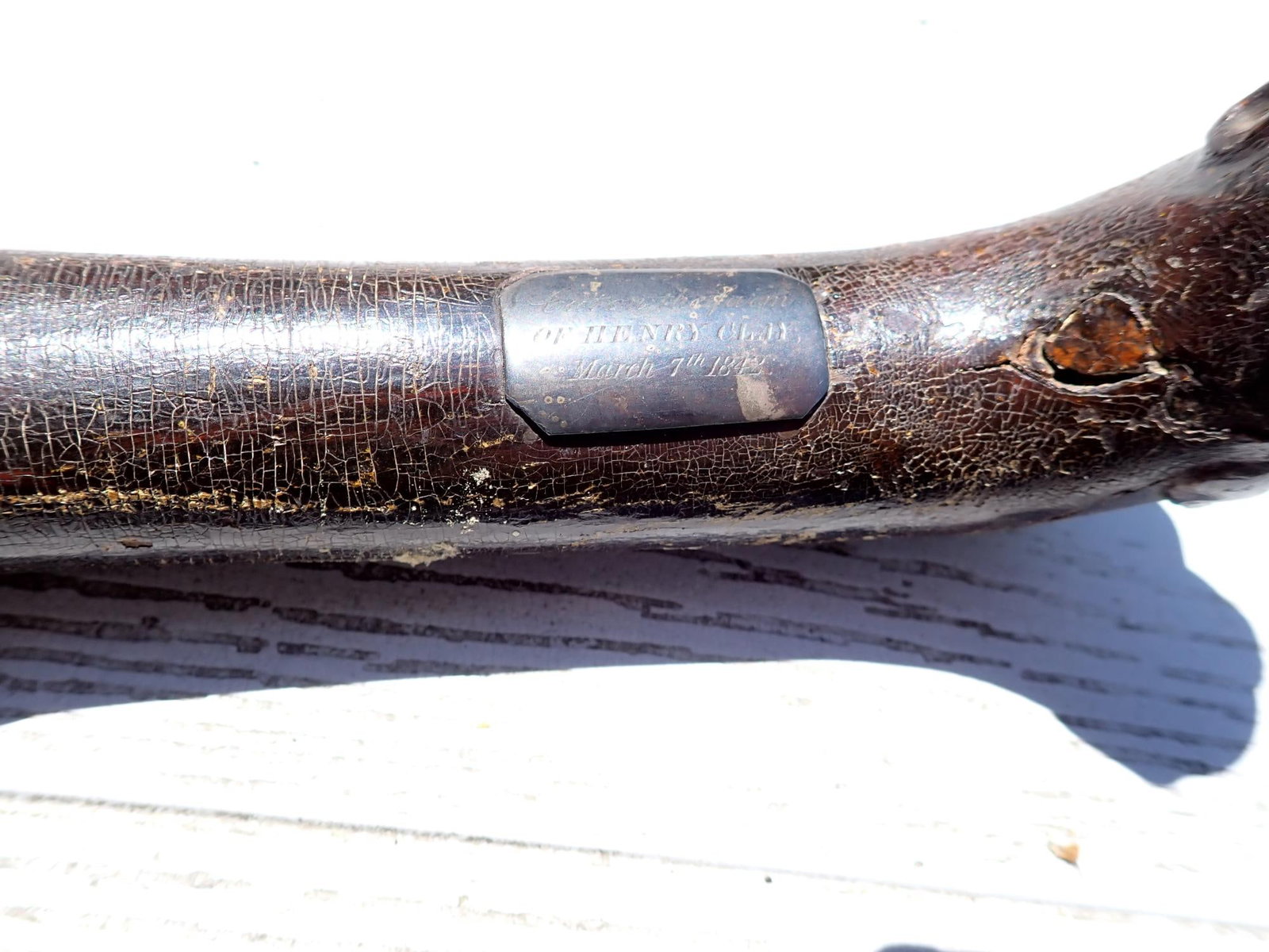 Presentation Cane from Henry Clay Tree - 4
