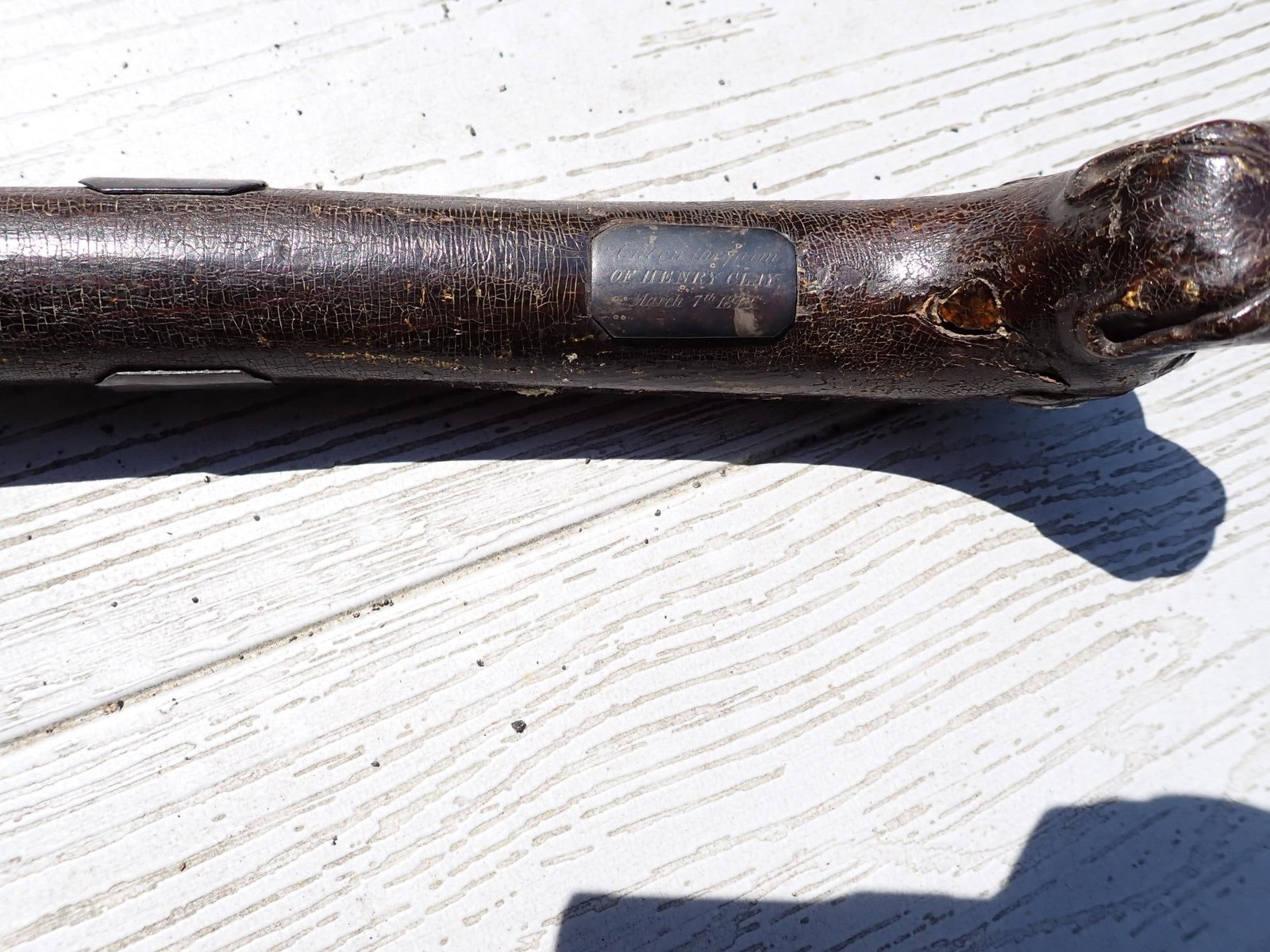 Presentation Cane from Henry Clay Tree - 9