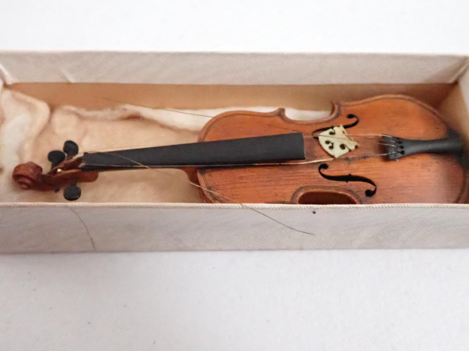 1897 Miniature Presentation Violin Theodore Thomas - 13