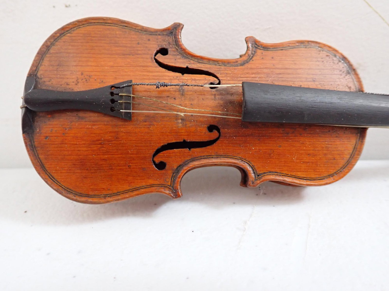 1897 Miniature Presentation Violin Theodore Thomas - 4