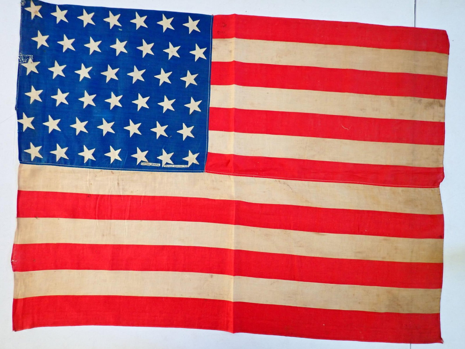 35 Star Cotton Bunting Pat. Applied For (1 of 6)