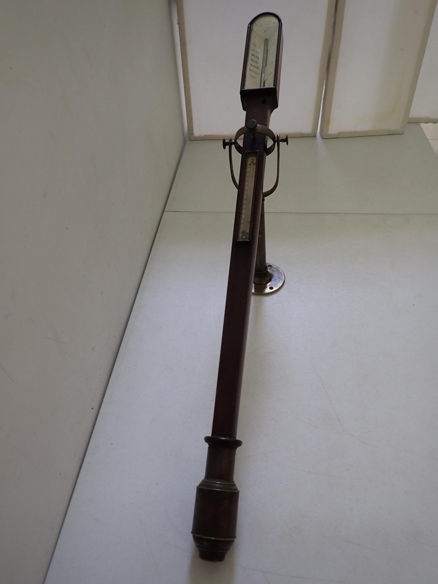 R.L. Shaw Nautical Barometer and Thermometer (1 of 8)