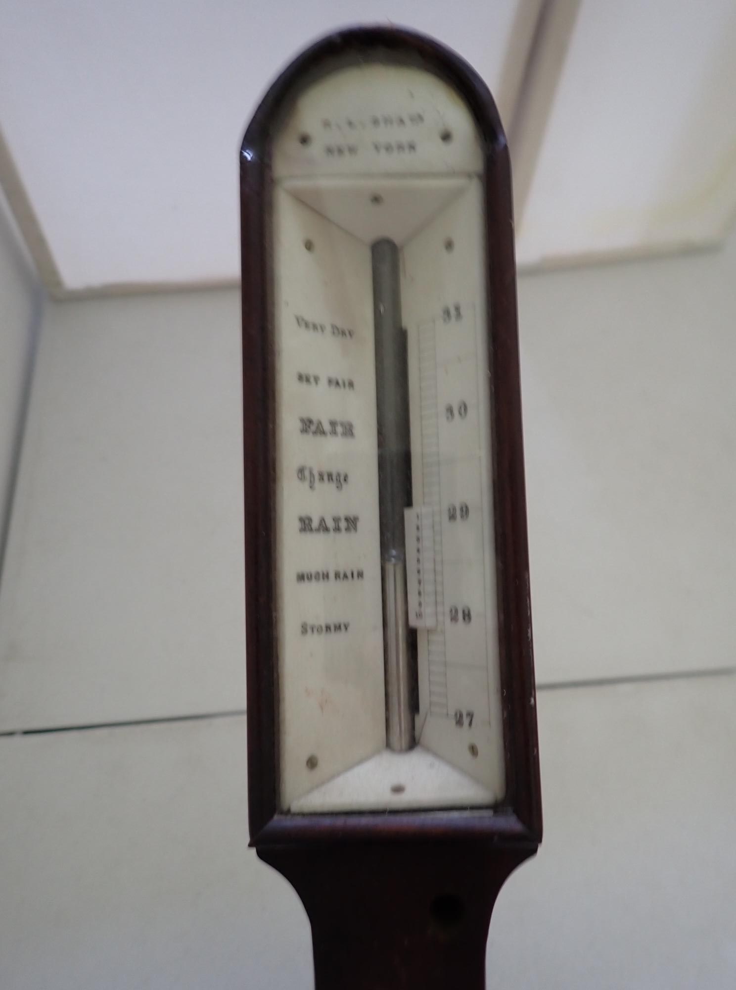 R.L. Shaw Nautical Barometer and Thermometer - 3