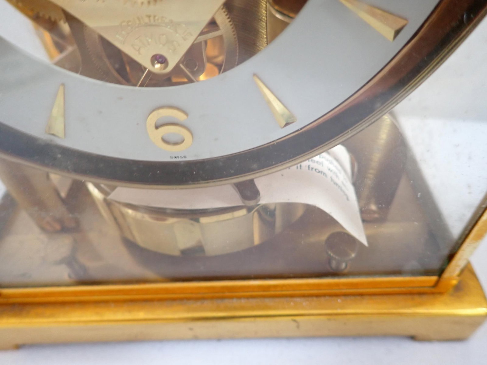 Jaeger-LeCoultre Atmos clock with Instructions - 4