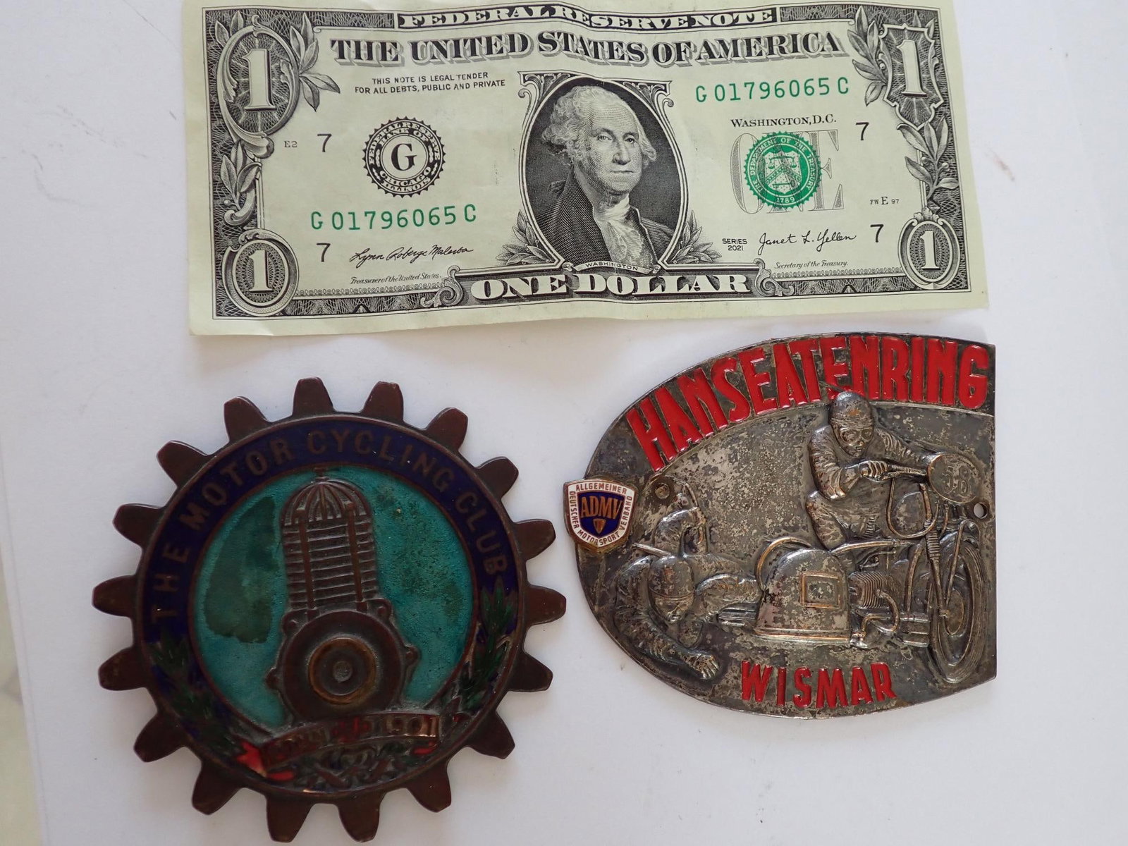 English and German Motorcycle Emblems - 2