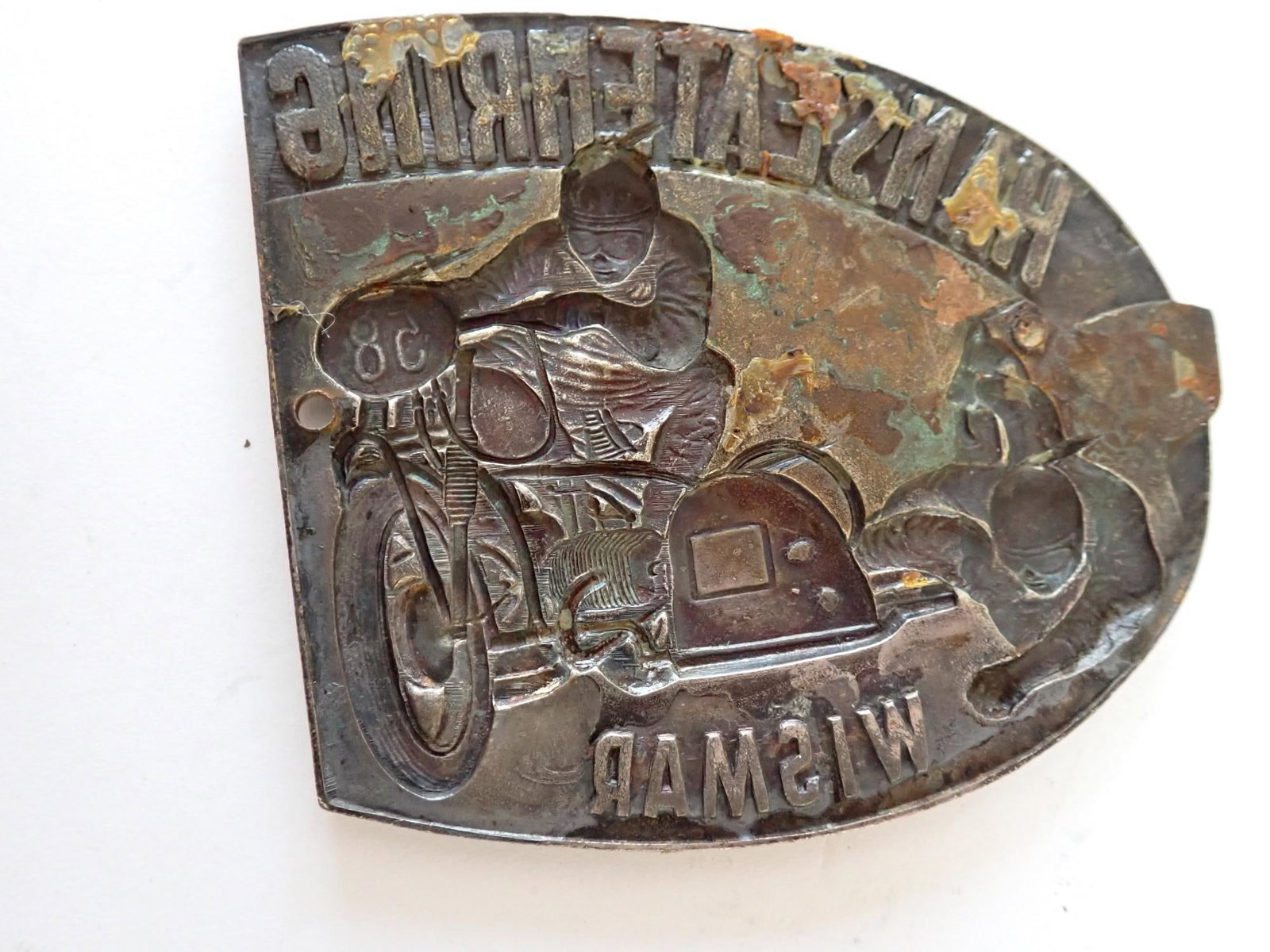 English and German Motorcycle Emblems - 7