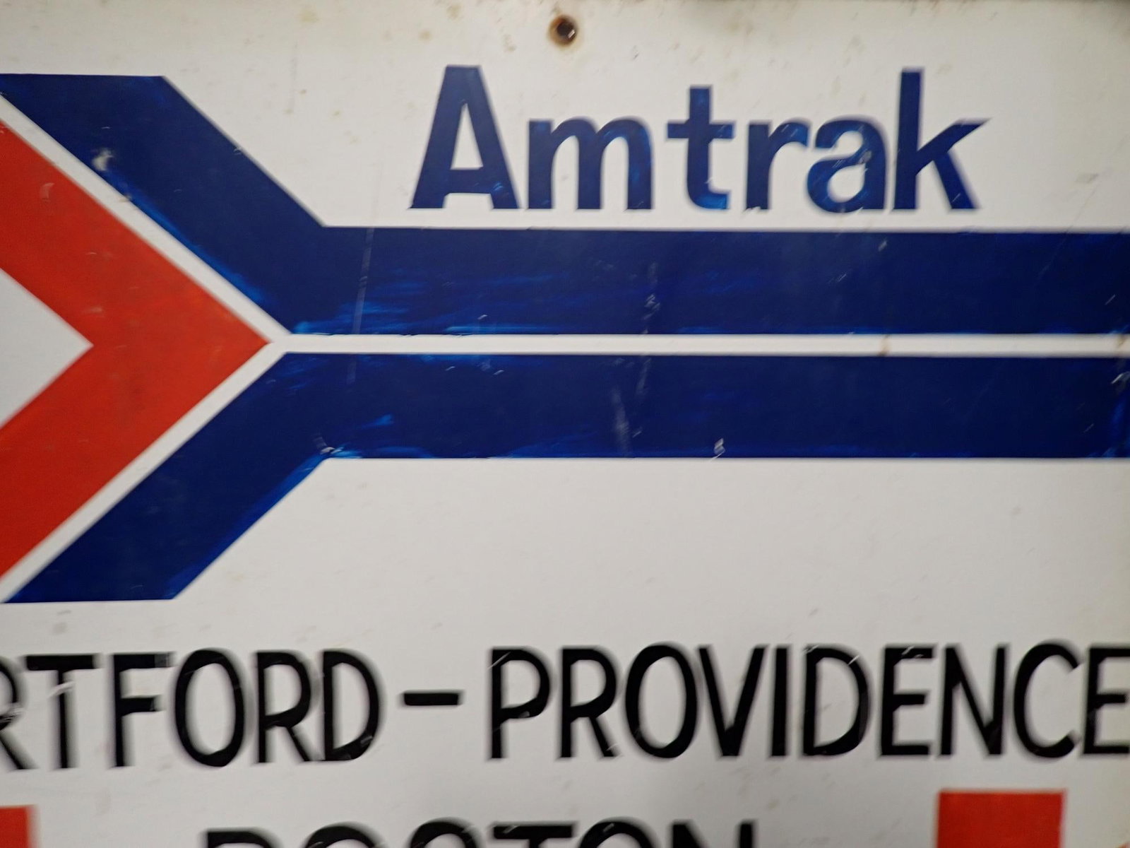 Amtrak Station Sign - 2
