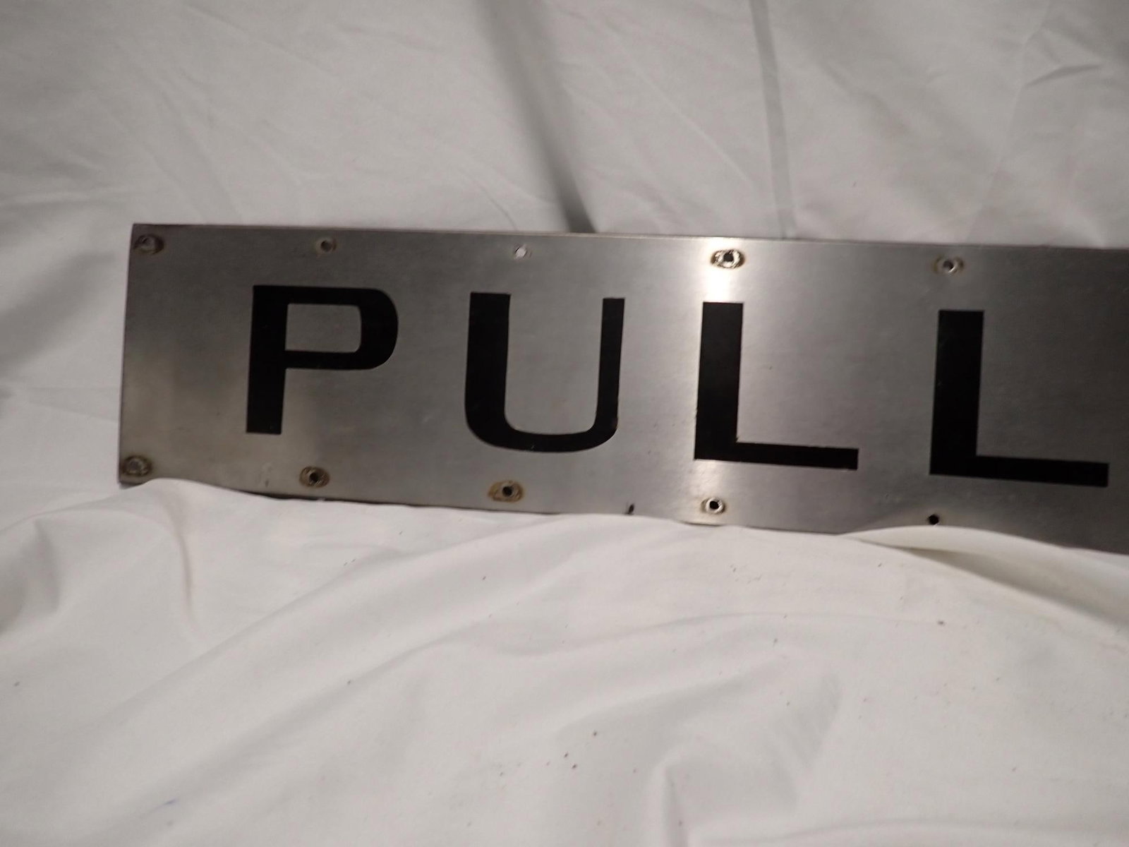 Pullman Steel Sign - 2
