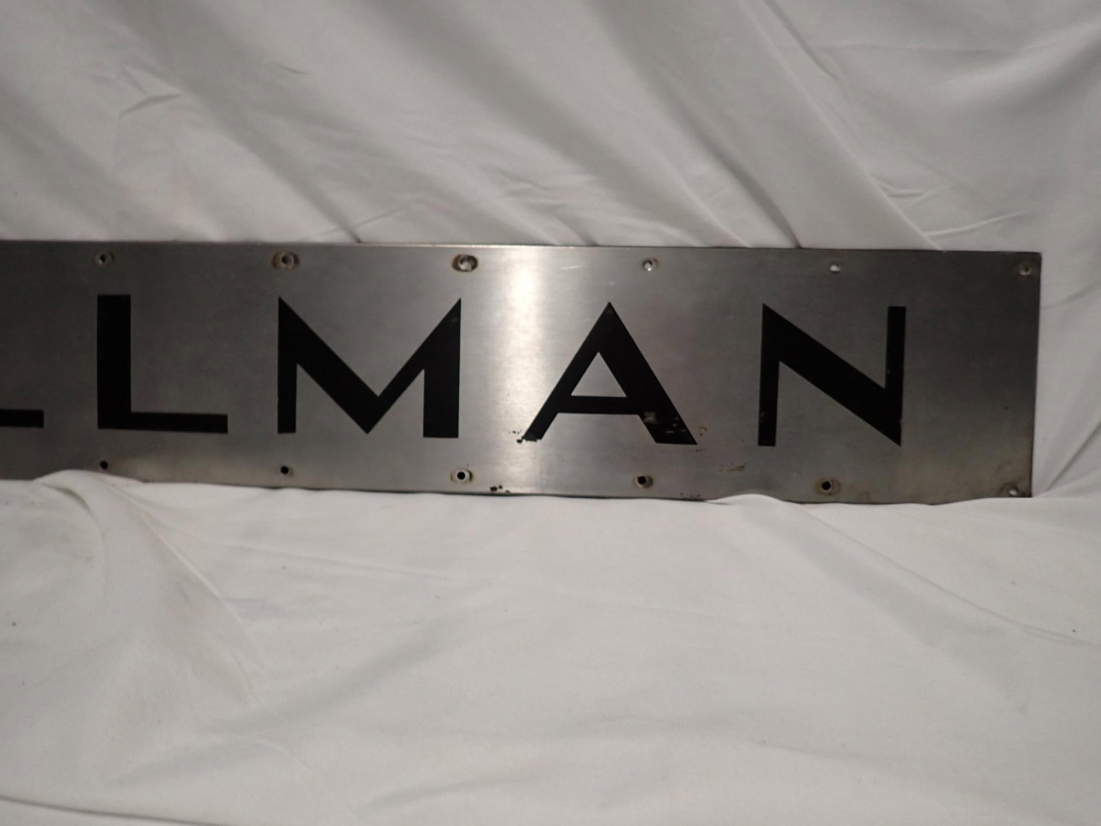 Pullman Steel Sign - 3