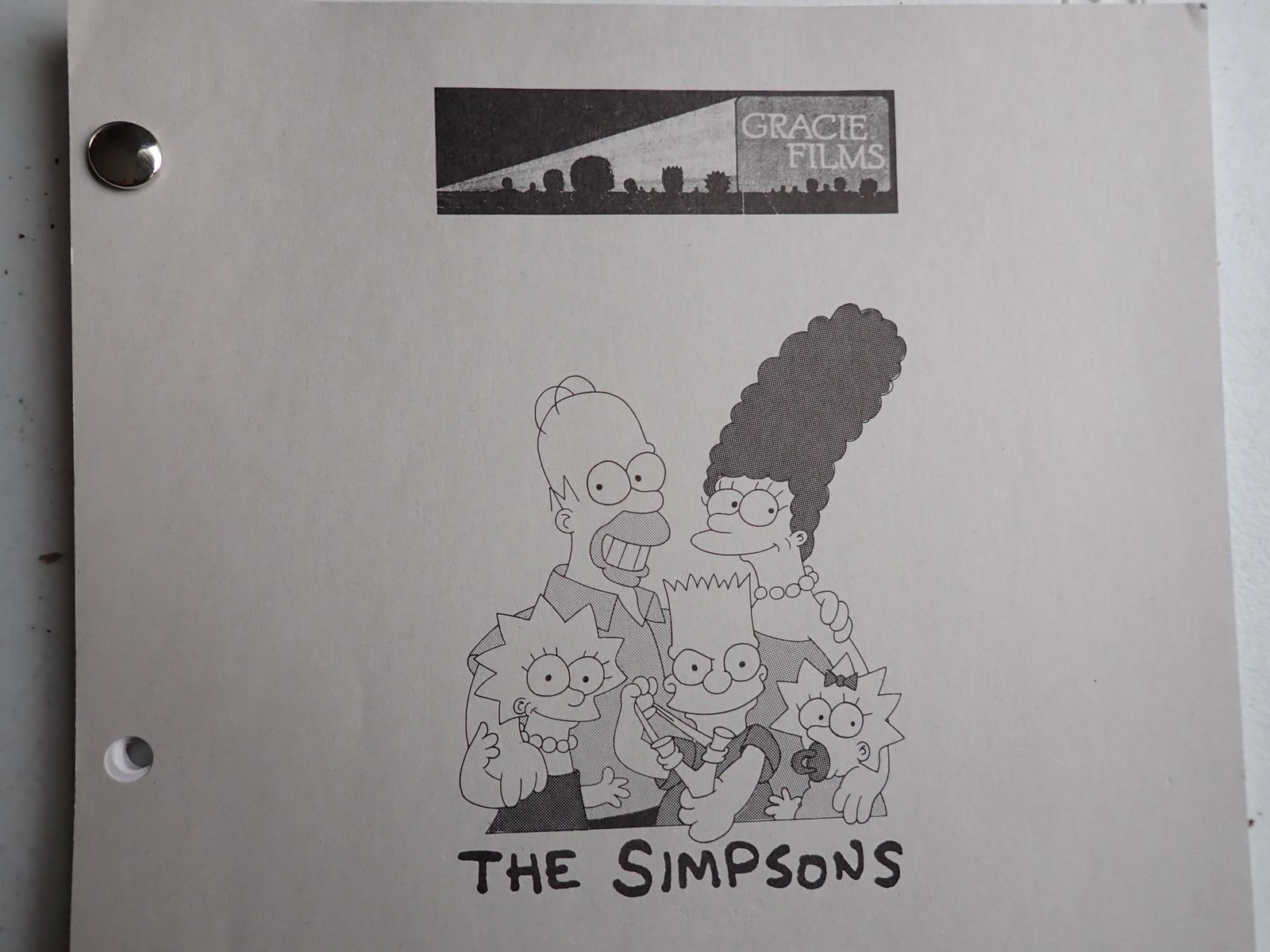 The Simpson's "Replaceable You" Production Script - 2