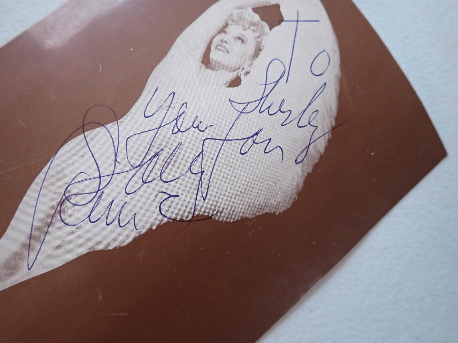 Sally Rand signed card & performance programs - 3