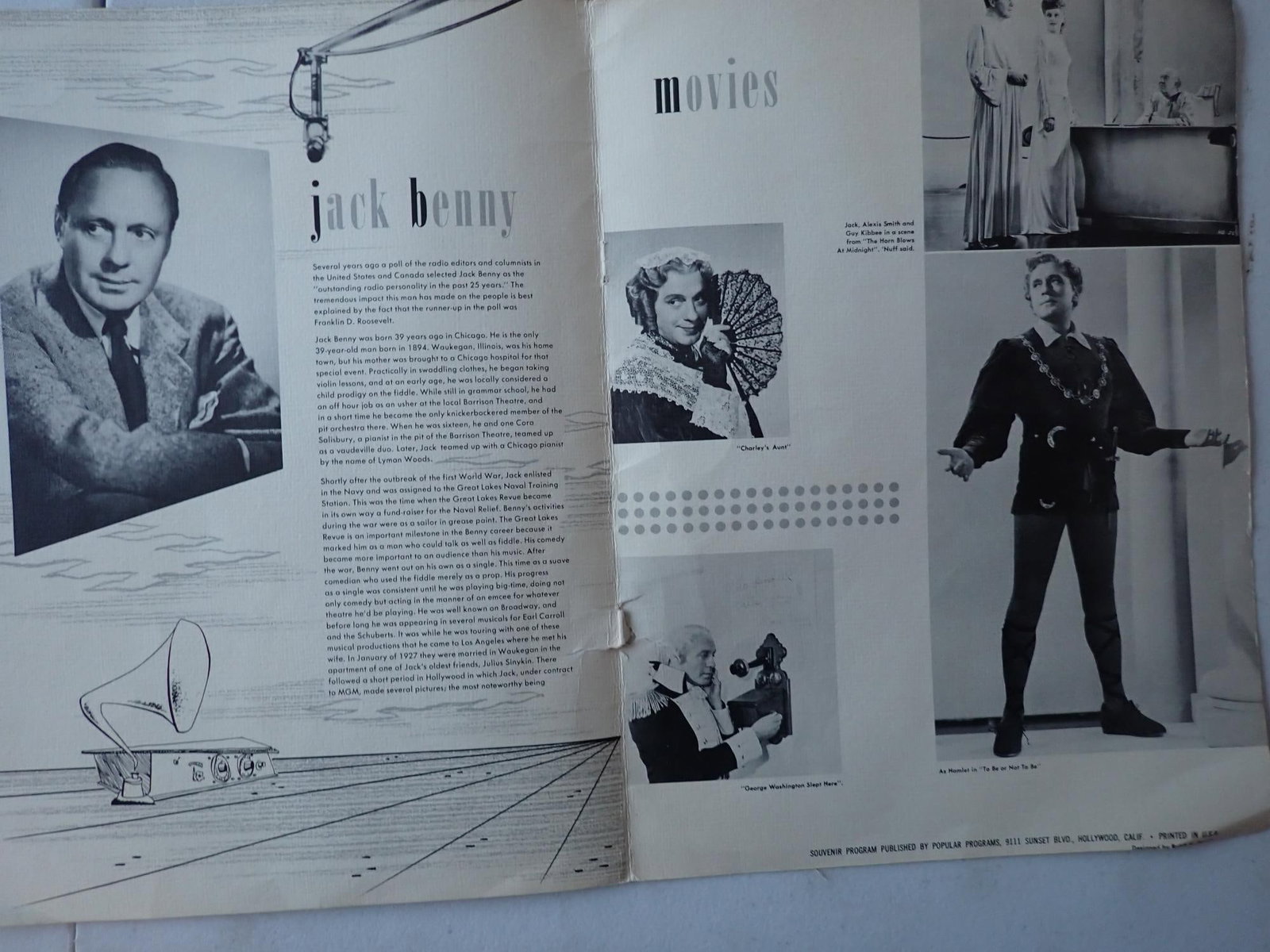 Sally Rand signed card & performance programs - 6