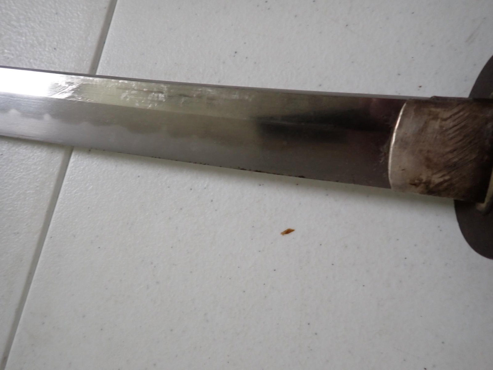Samurai sword signed by maker - 12