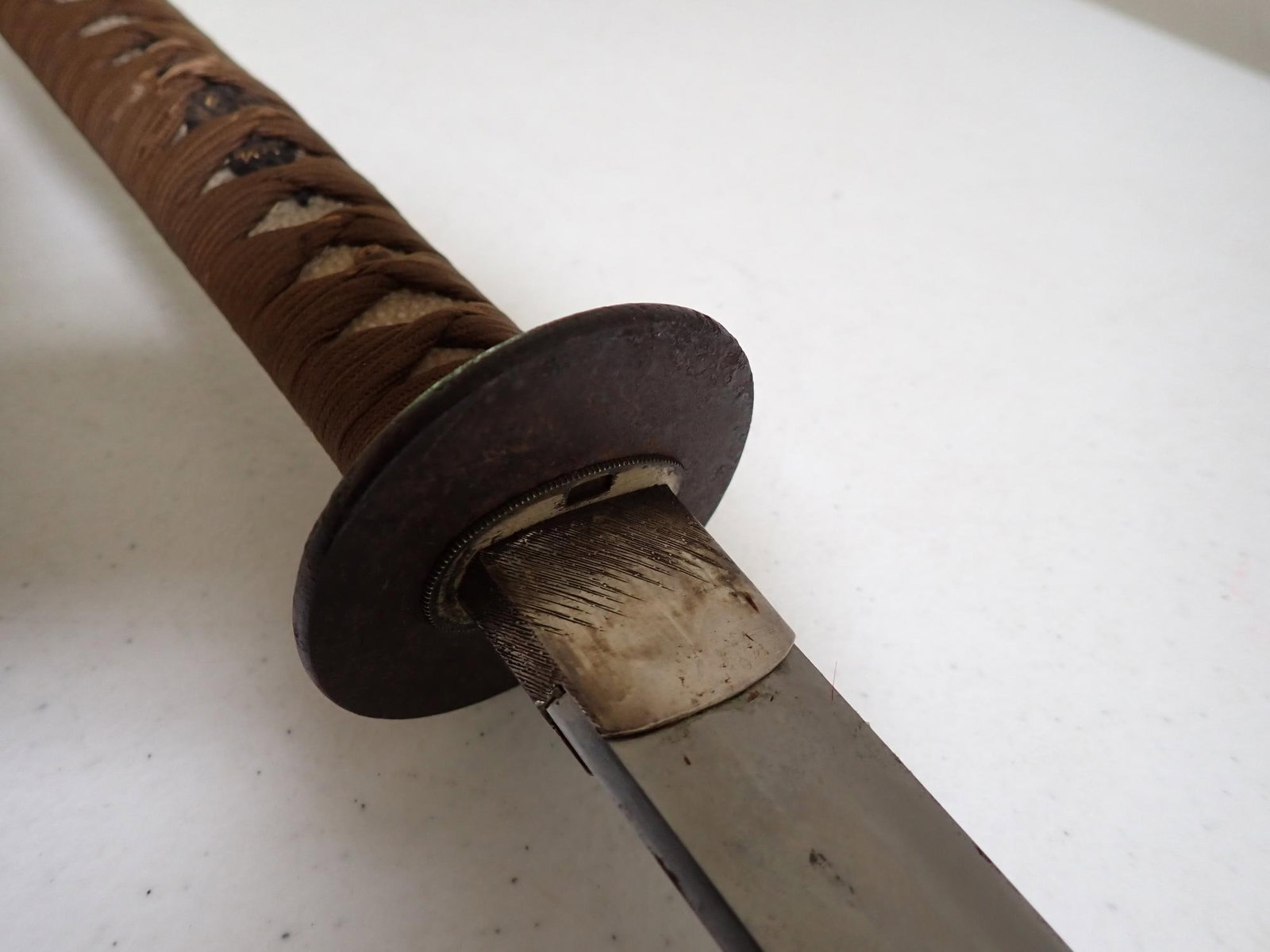 Samurai sword signed by maker - 9