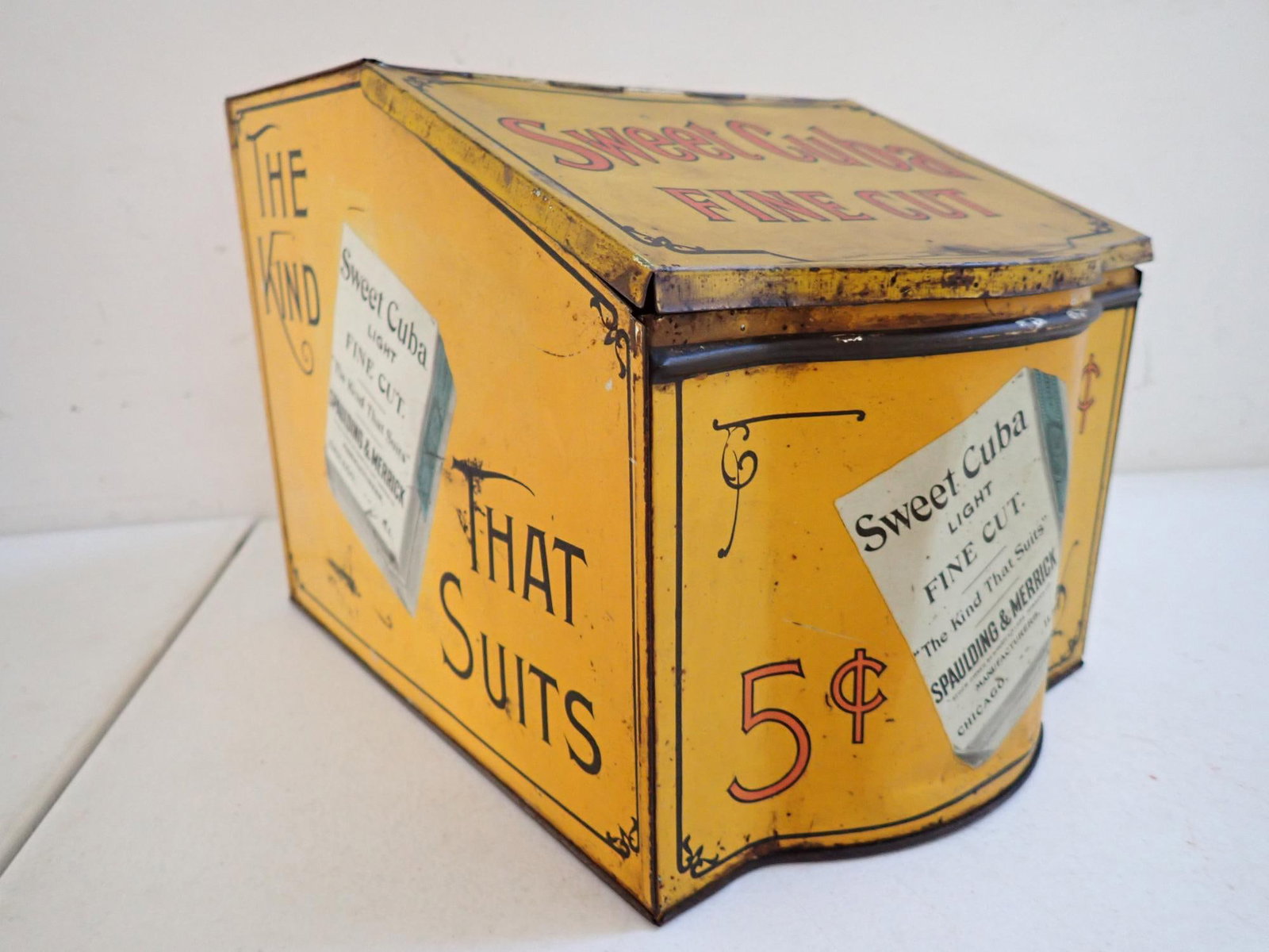Sweet Cuba Fine Cut Tobacco Tin Store Display (1 of 11)