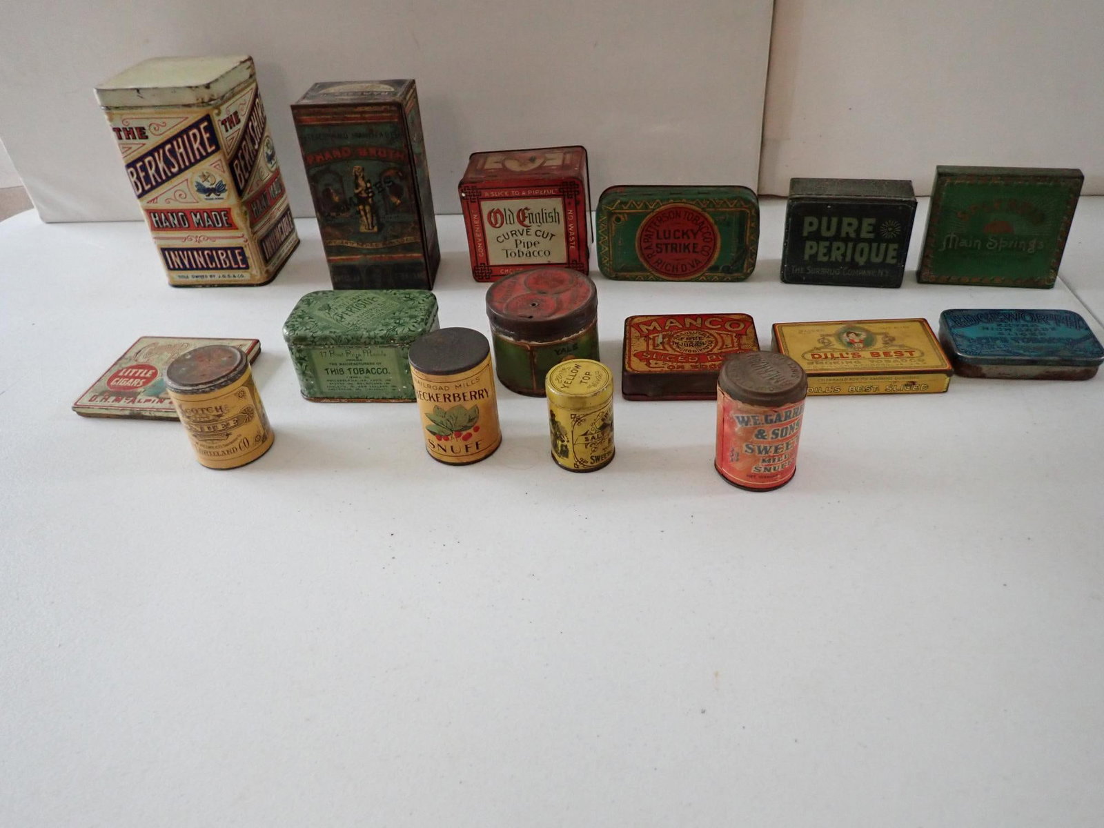 Stephano Brothers Tin, Snuff Tins, & others (1 of 13)