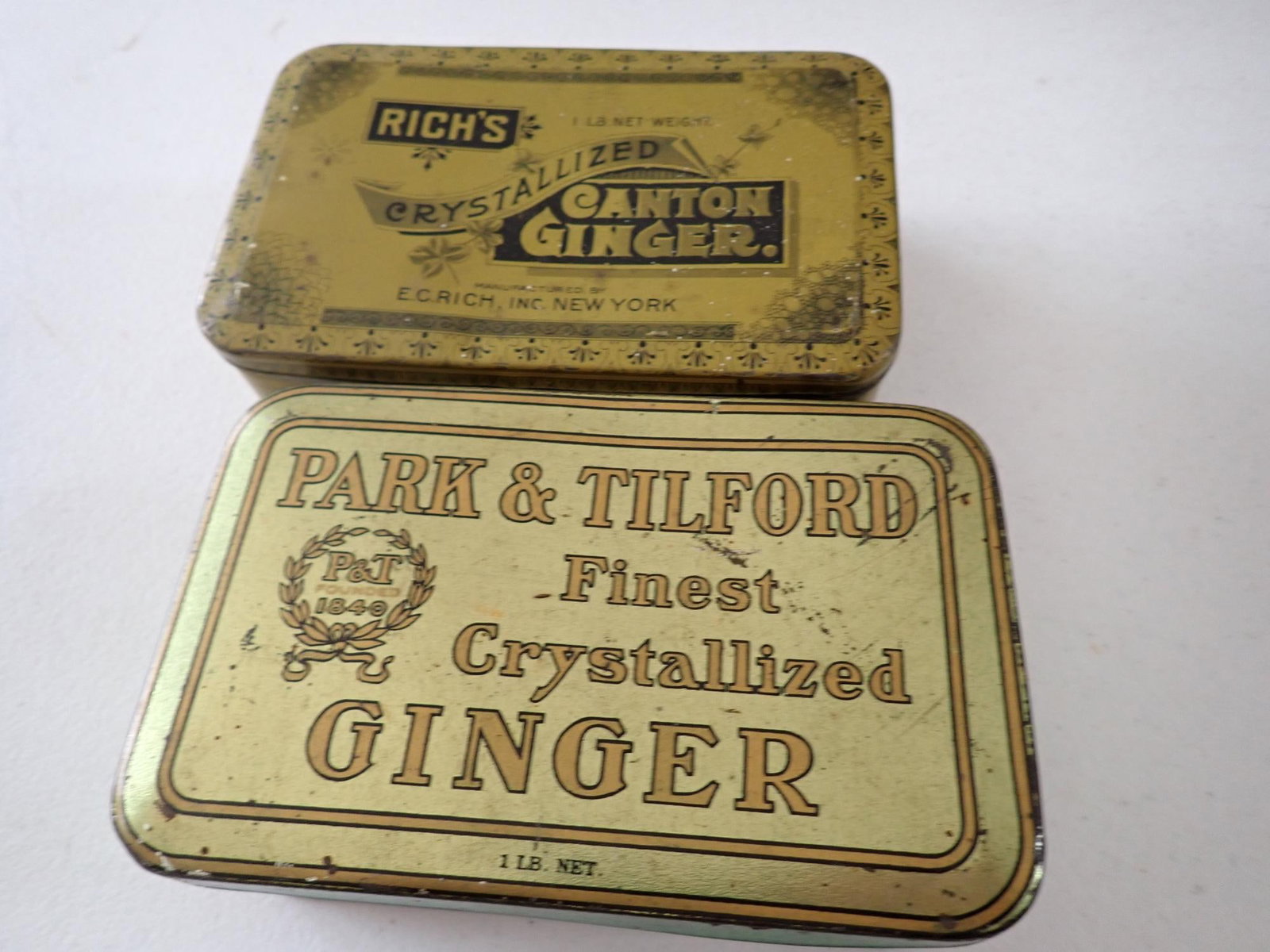 Tea and Ginger Tins - 11