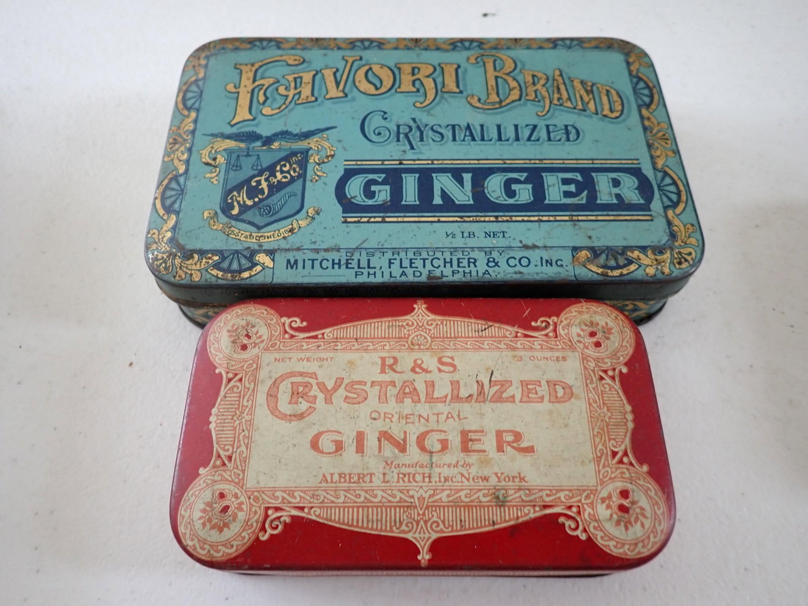 Tea and Ginger Tins - 12