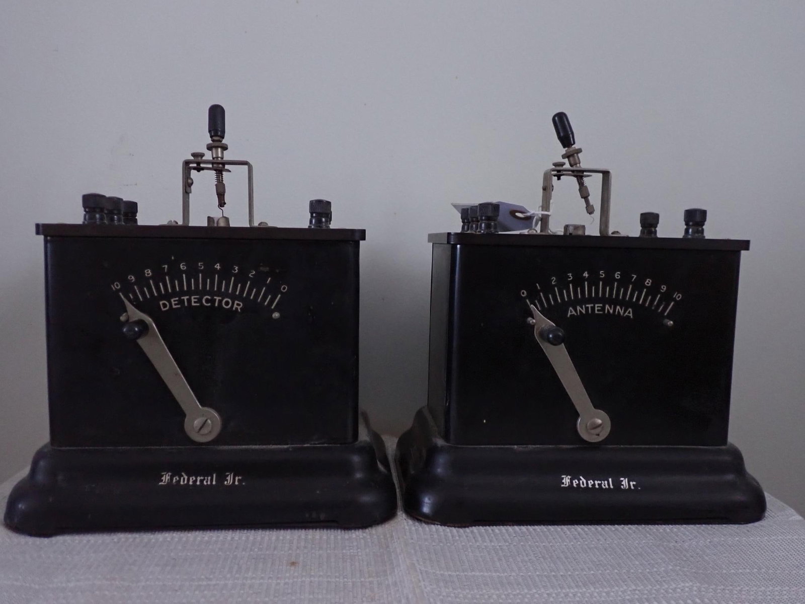 Two Federal Junior Crystal Radio Receivers (1 of 10)