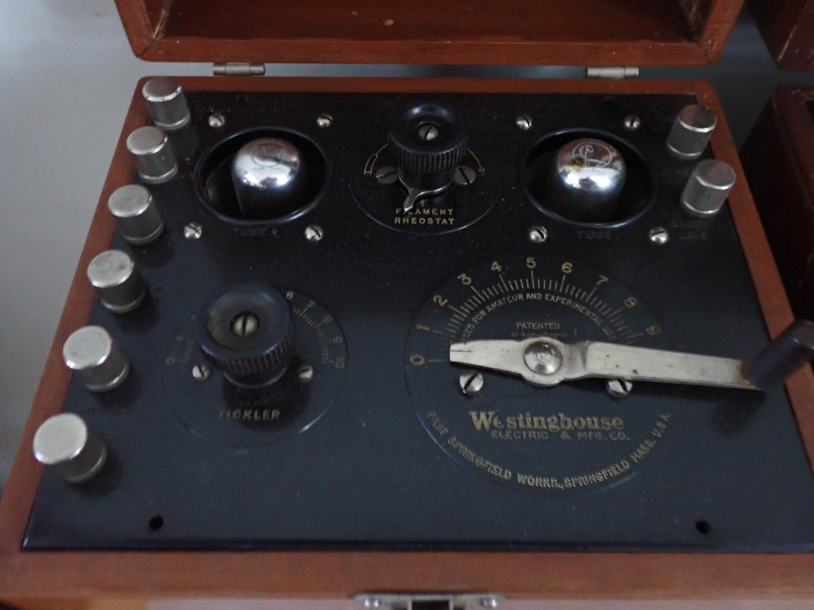 Two Westinghouse/RCA Radiola Amplifiers with Tubes - 5